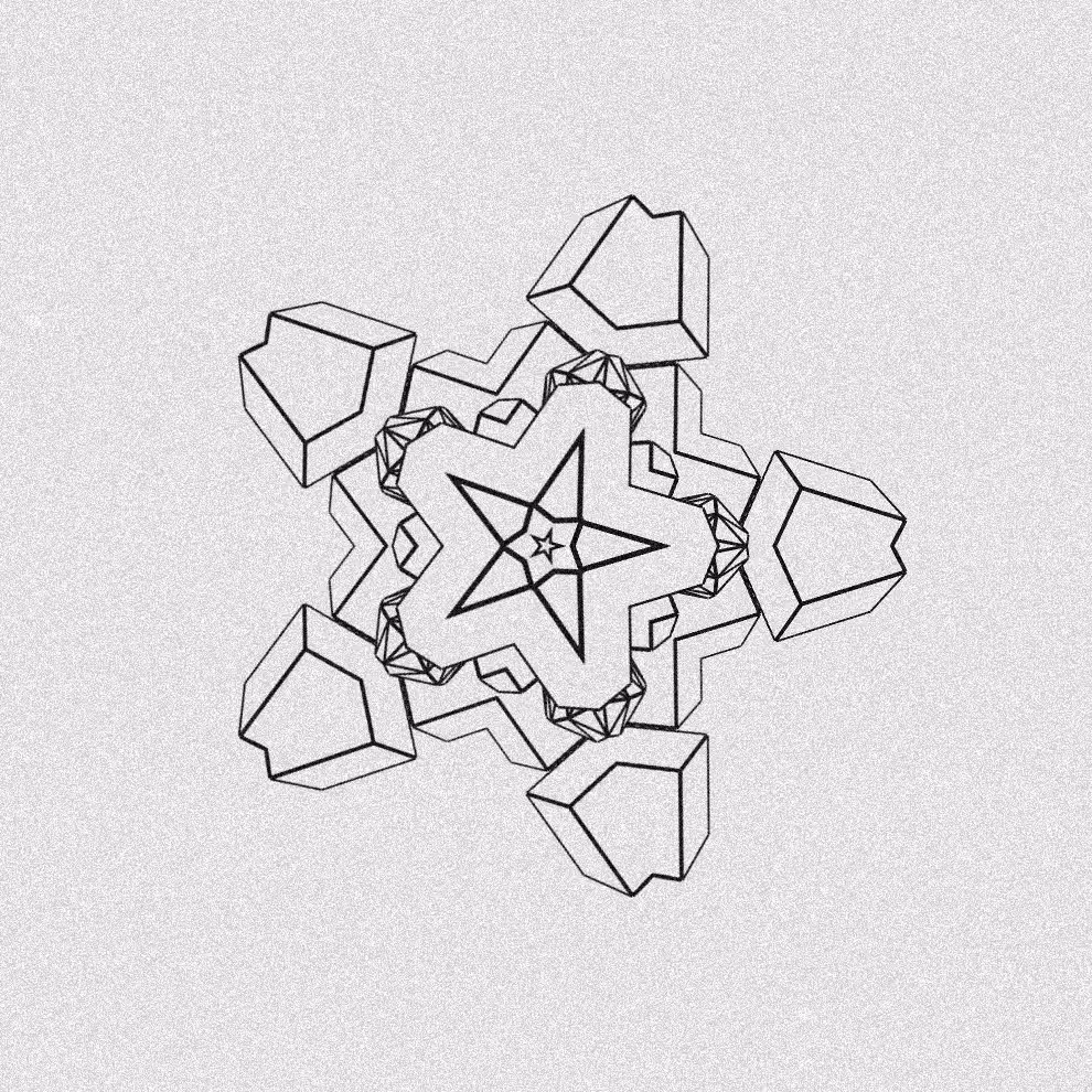 Monochrome Kaleido #336