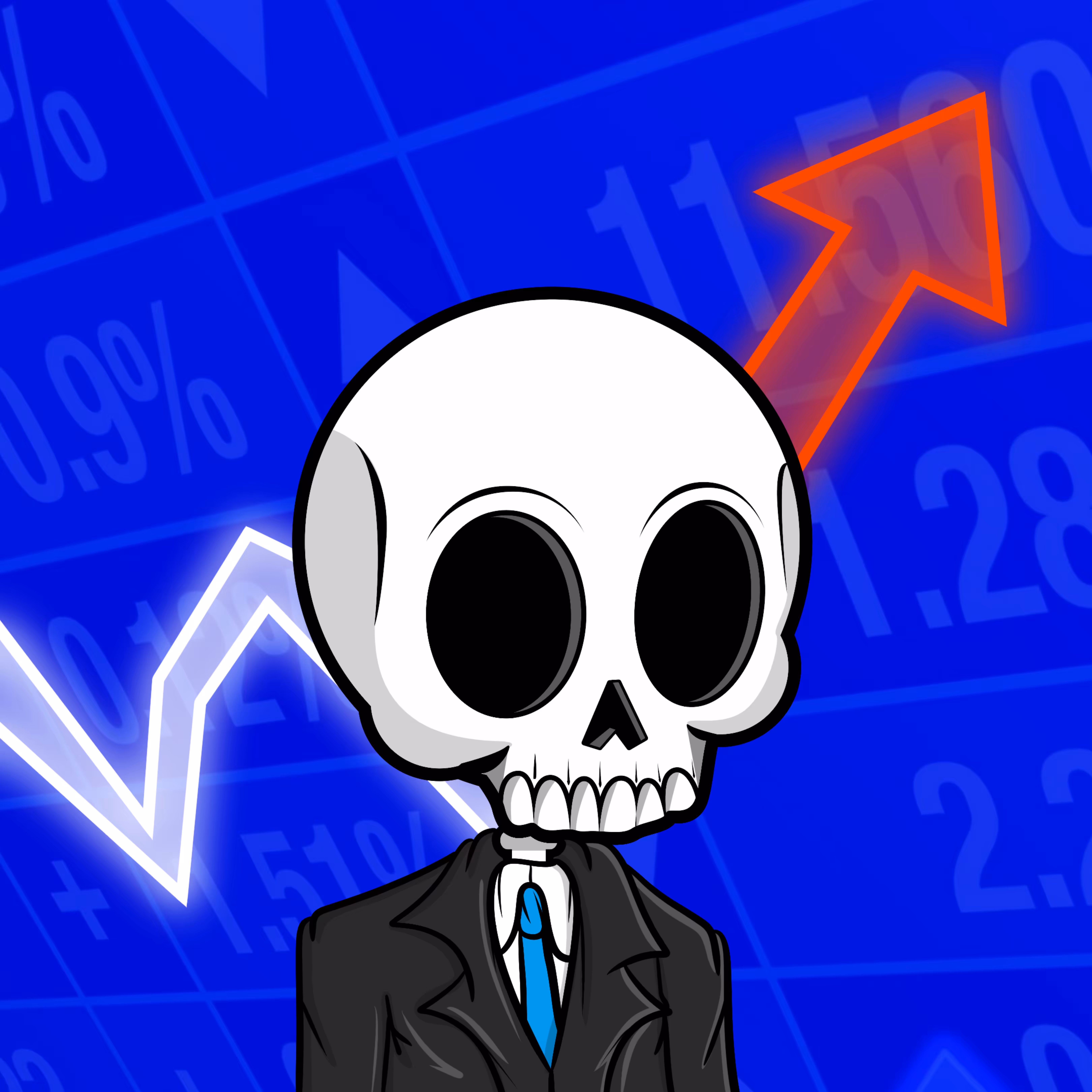 Edgar The Skeleton - Stonks #259