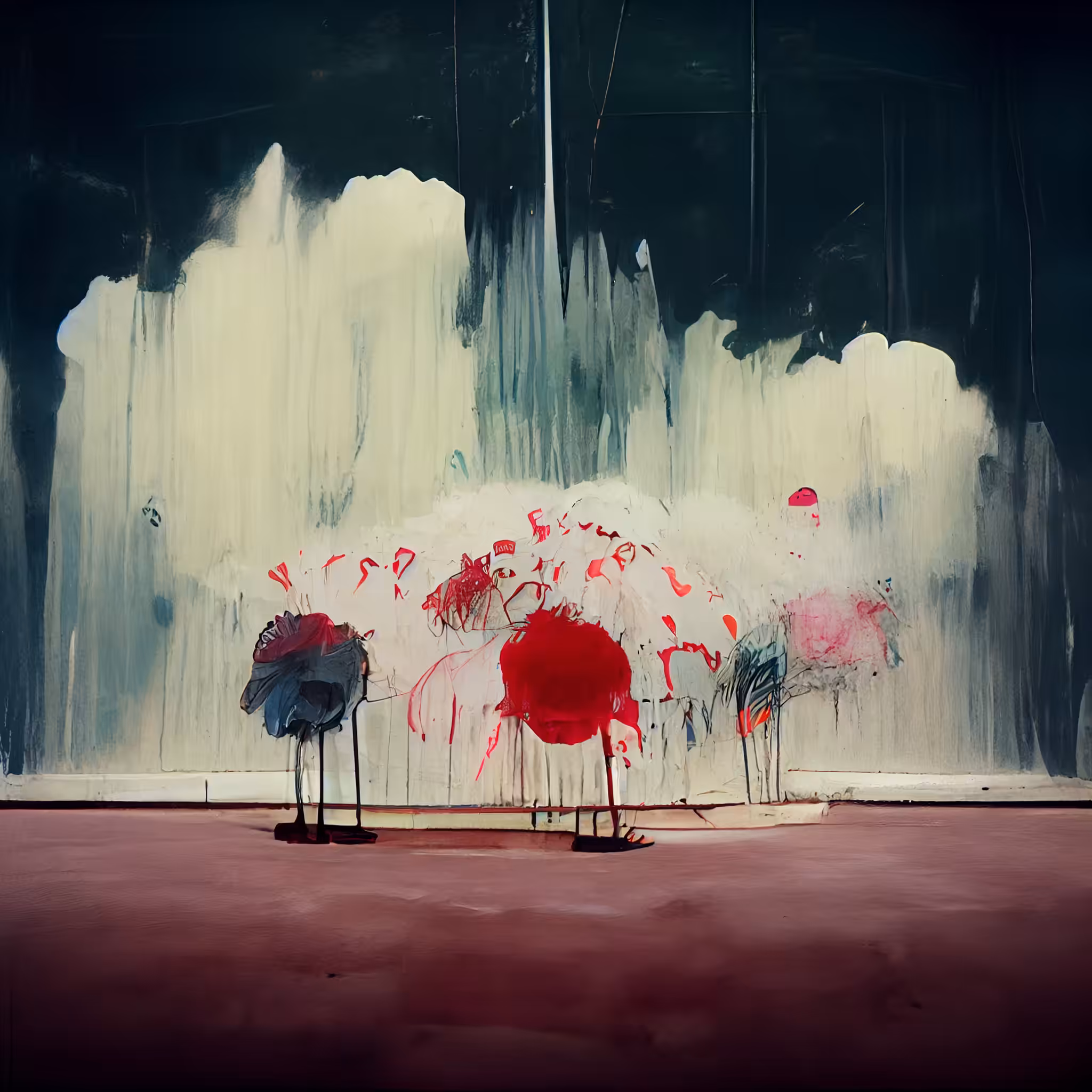 Cy Twombly x Studio Ghibli #2