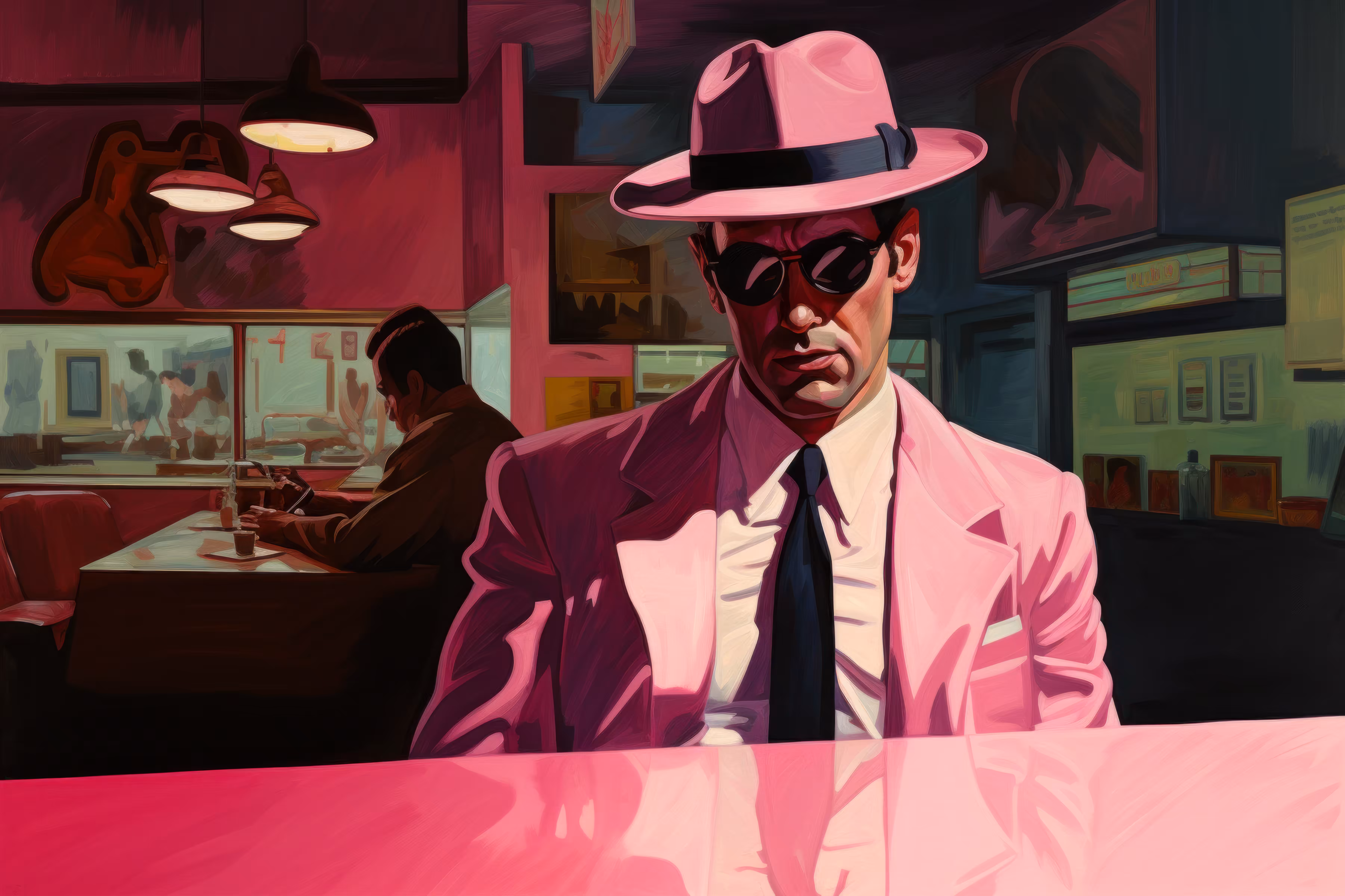 Sunglass, Indoors
