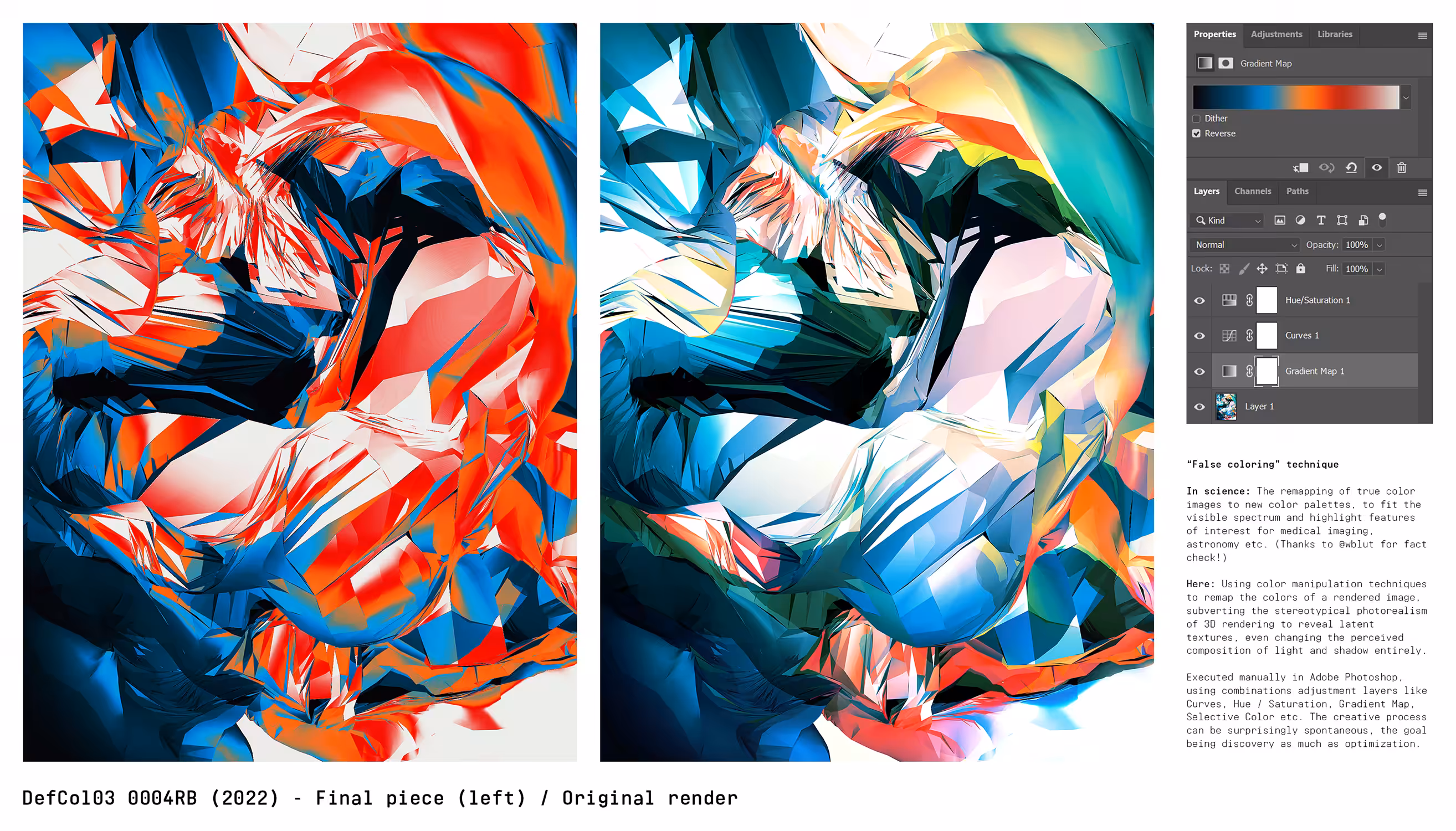 Rodeo posts: DefCol03 0004RB - False coloring BTS