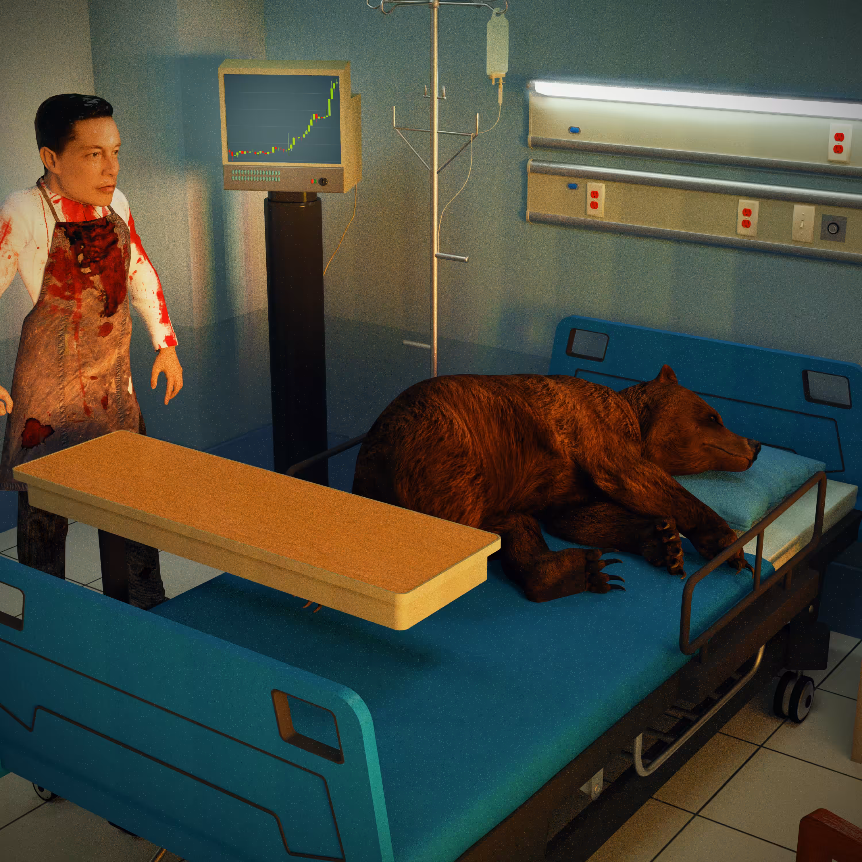 Elon killed the bear!