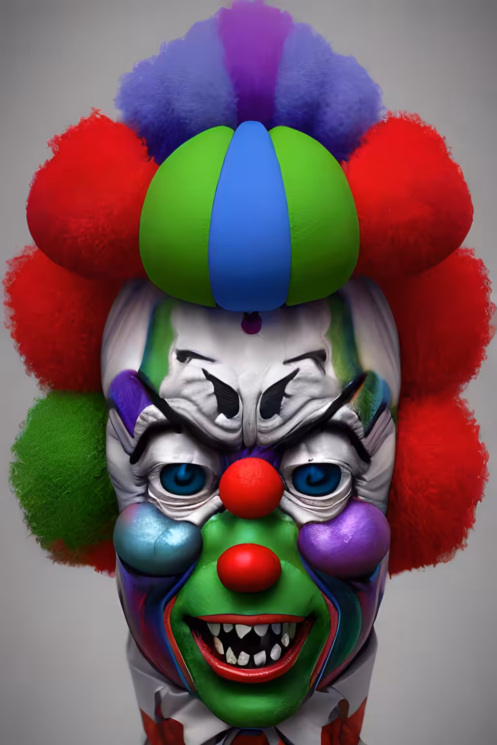 Distorted Faces: Distorted Face #7