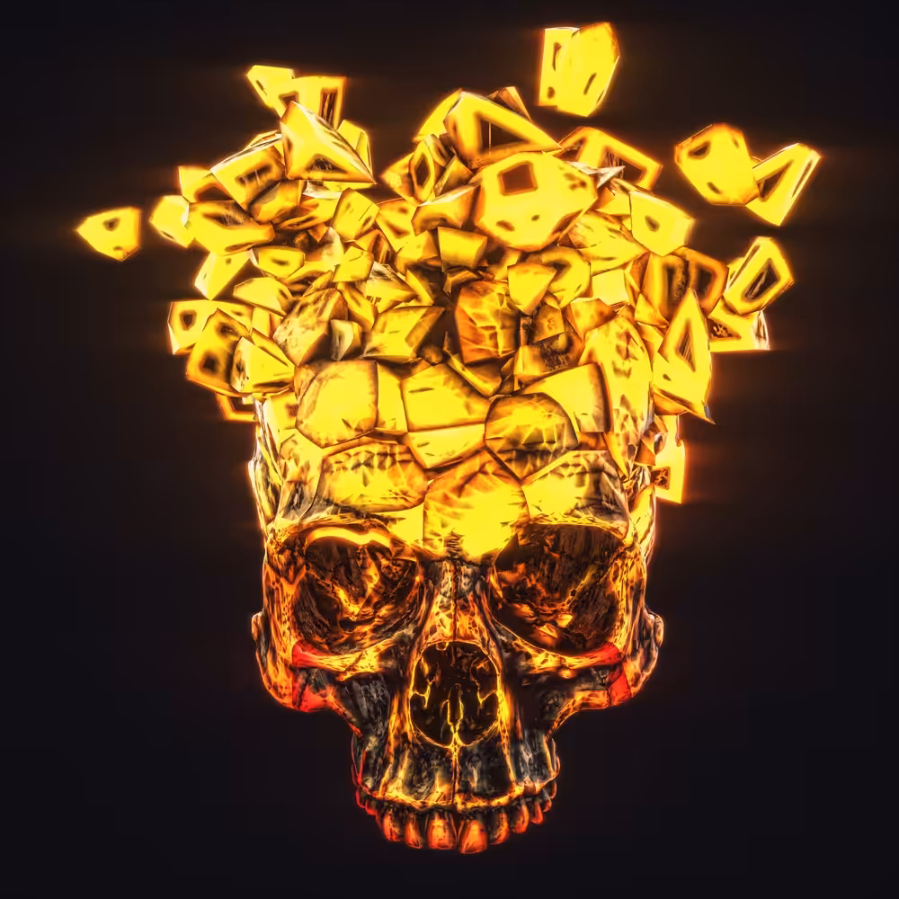 Lava Skull