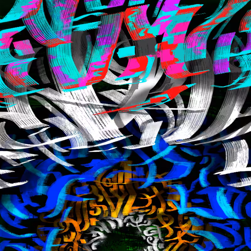 Abstract Caligrafitti #4