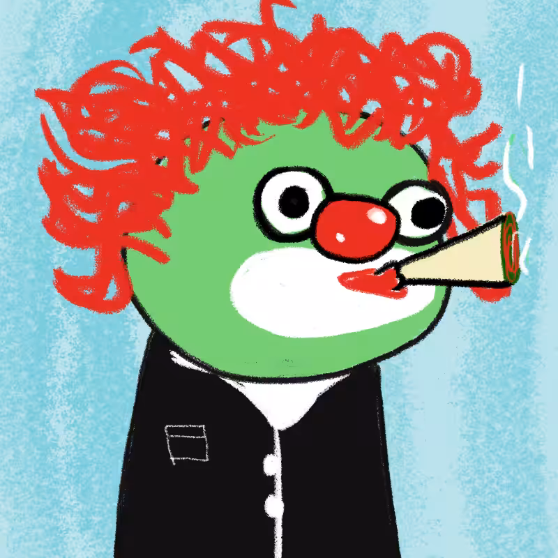 Peculiar clown #20