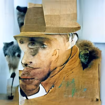 Portrait of Joseph Beuys