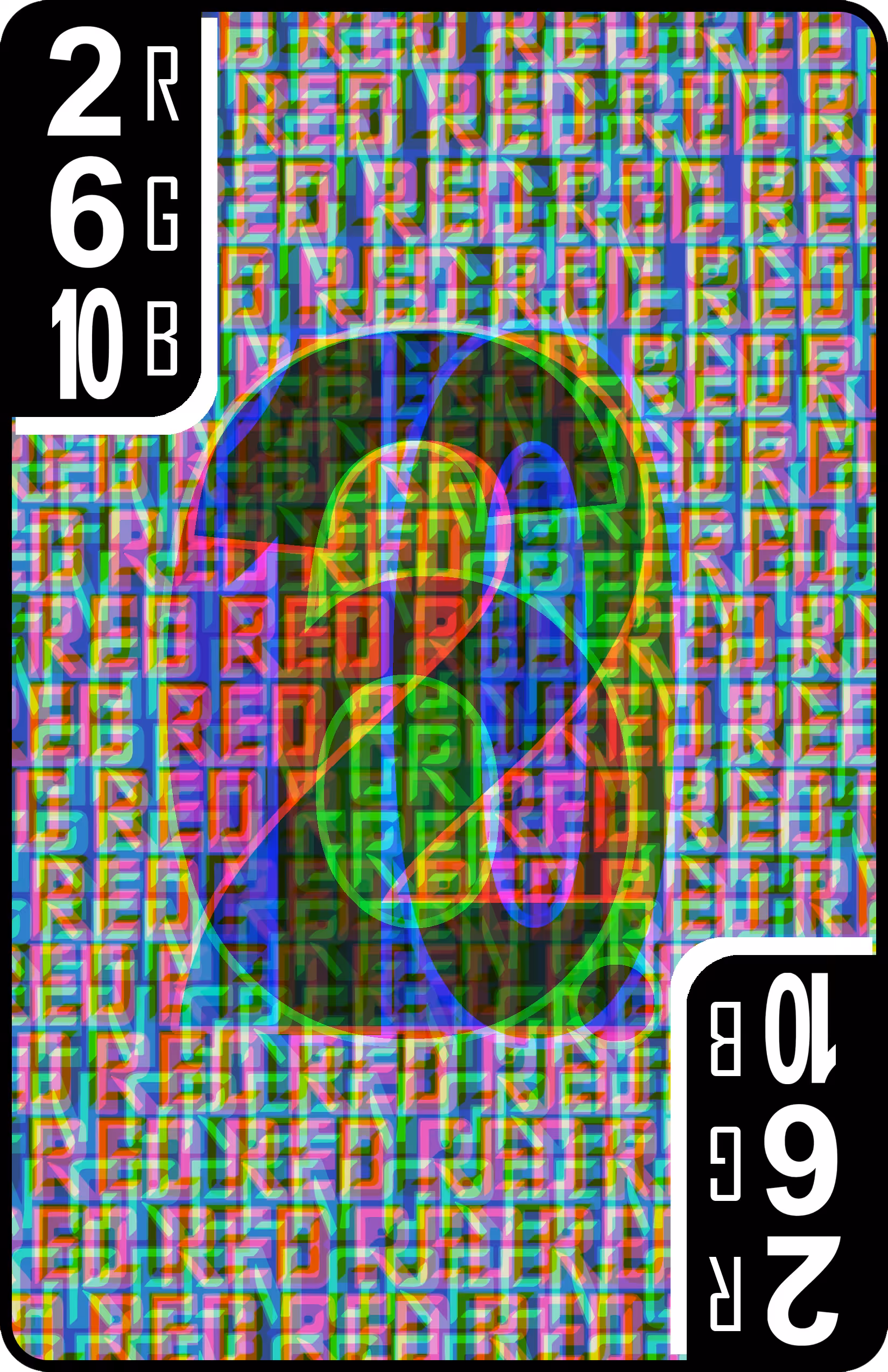 RGB cards: 5