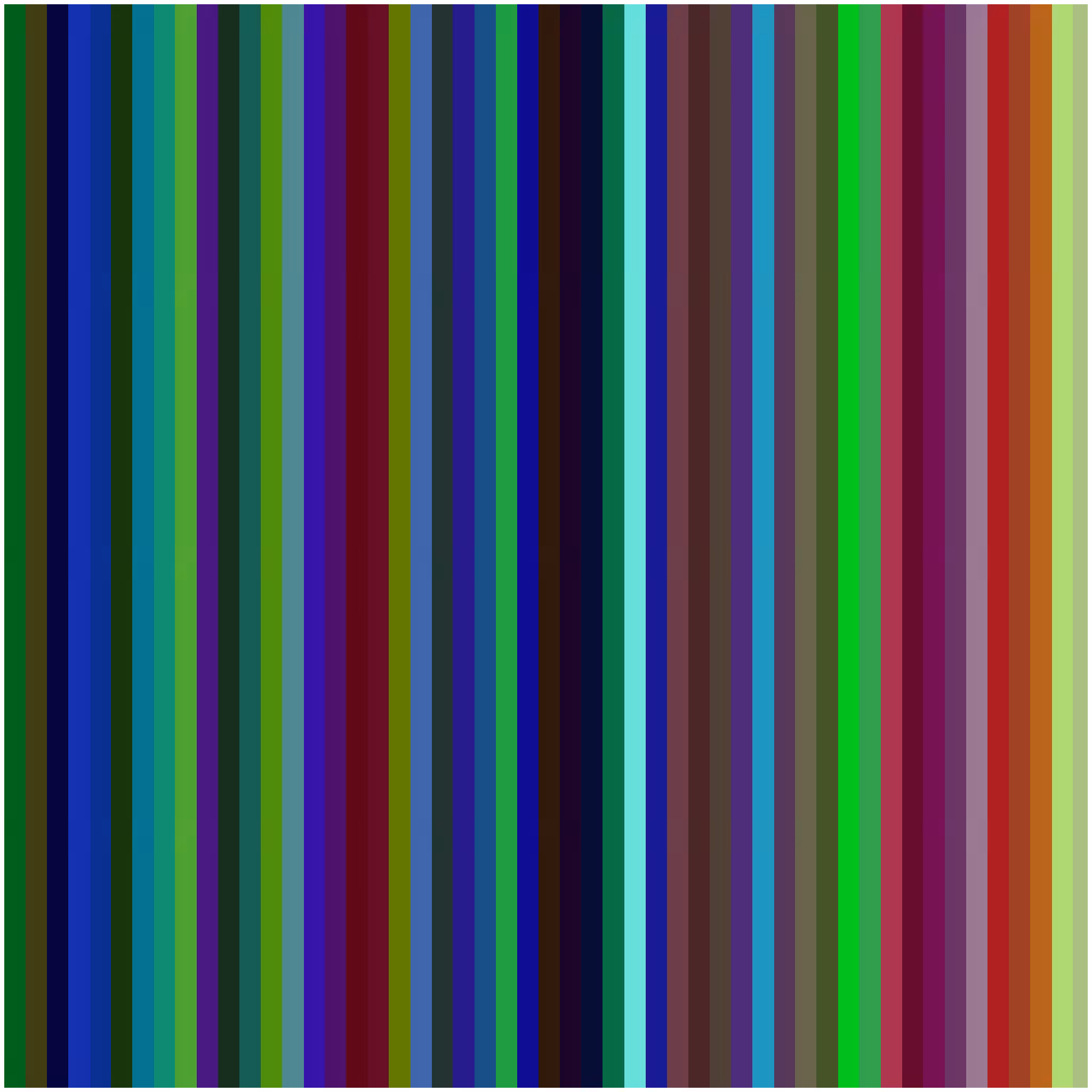 Coloured Lines #1 #100