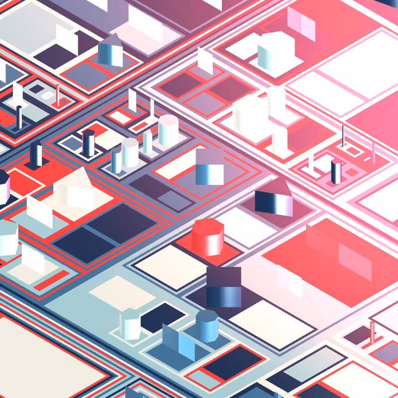 Geometric city #161