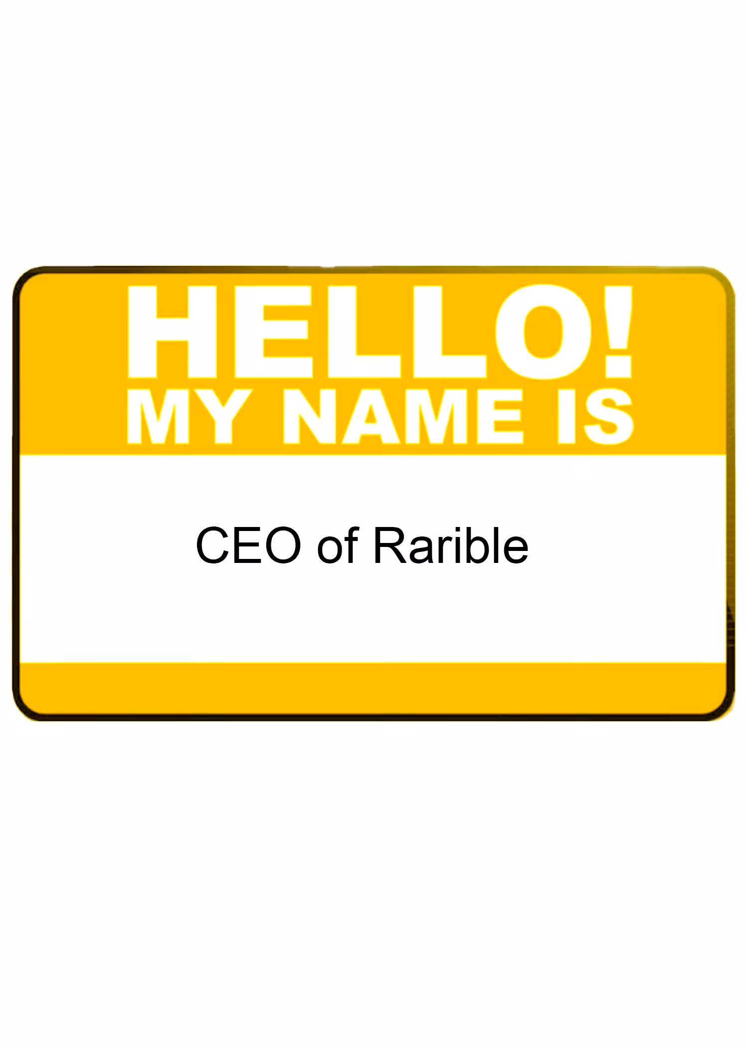 CEO of Rarible tag