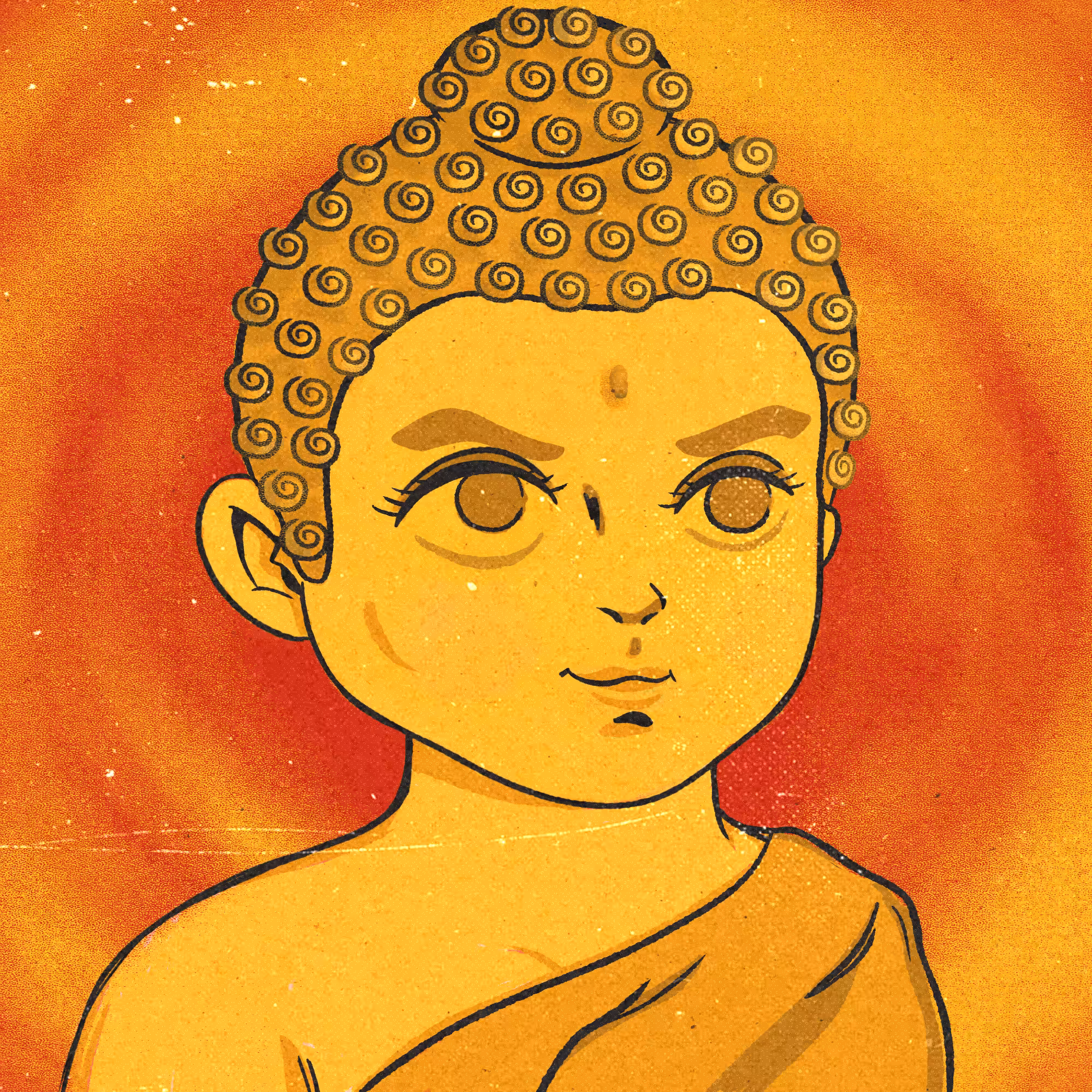 #61 THE BUDDHA (GOLD) | SHOWA SPIRIT