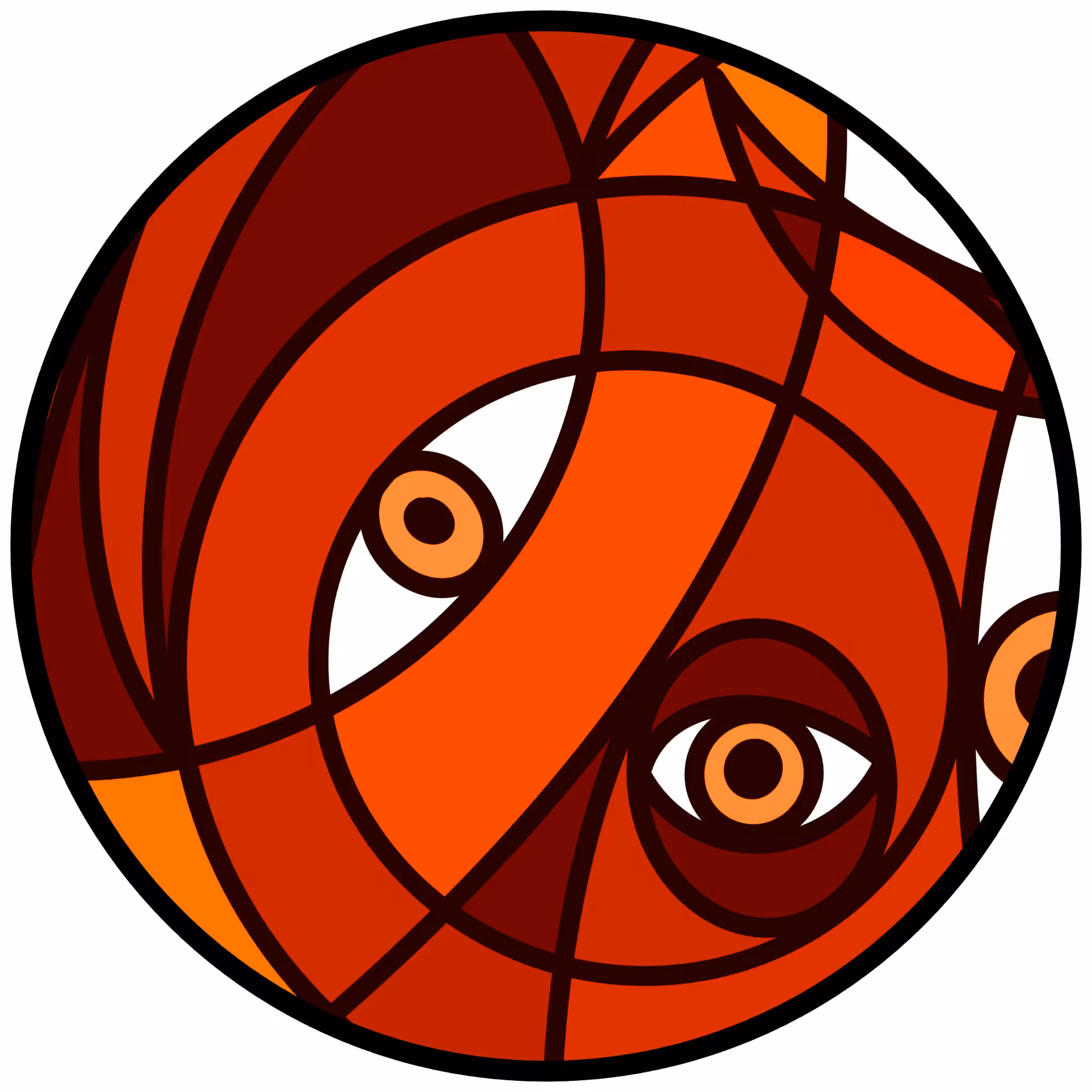Cubist Circles: Cubist Circle 5