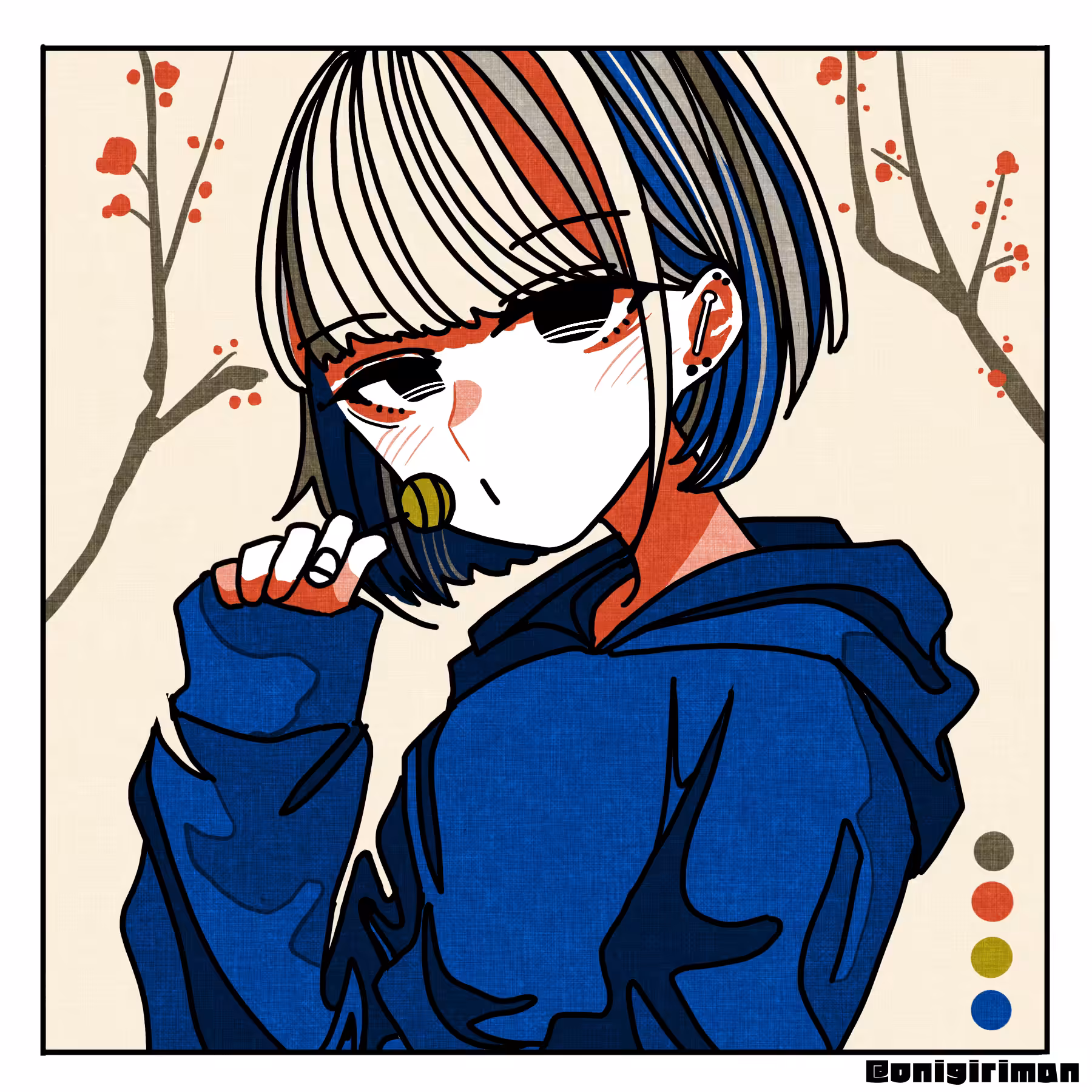 Edo Coloring Girl
