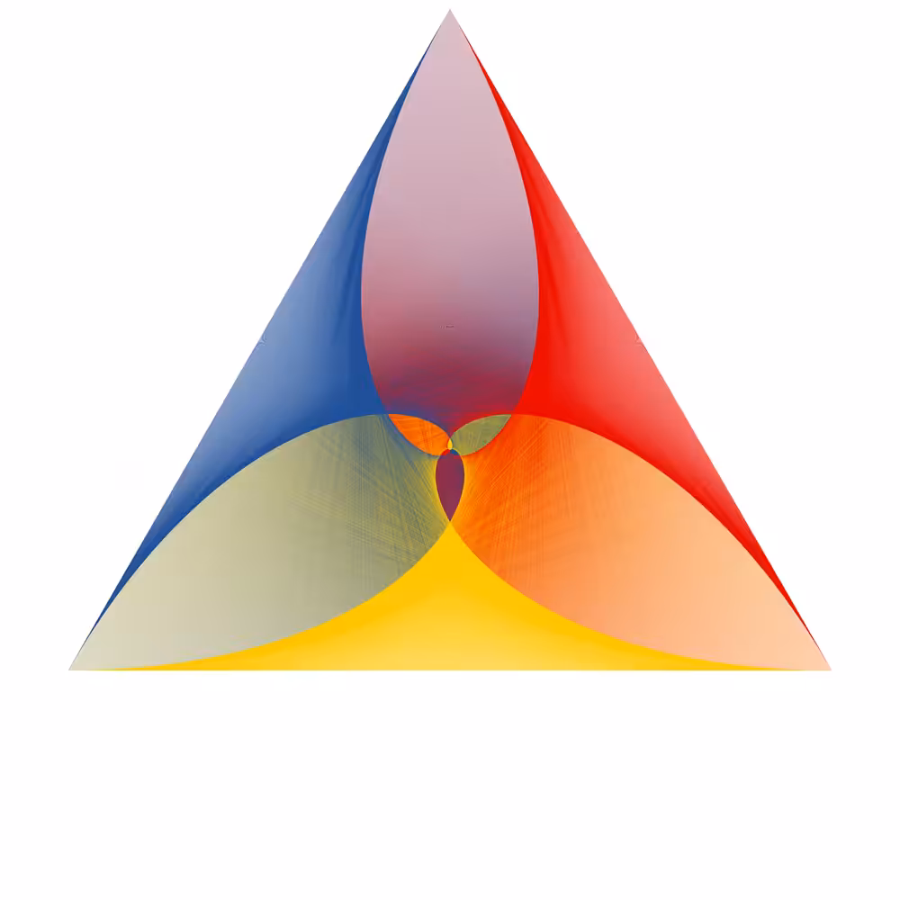 Double Pursuit Triangles
