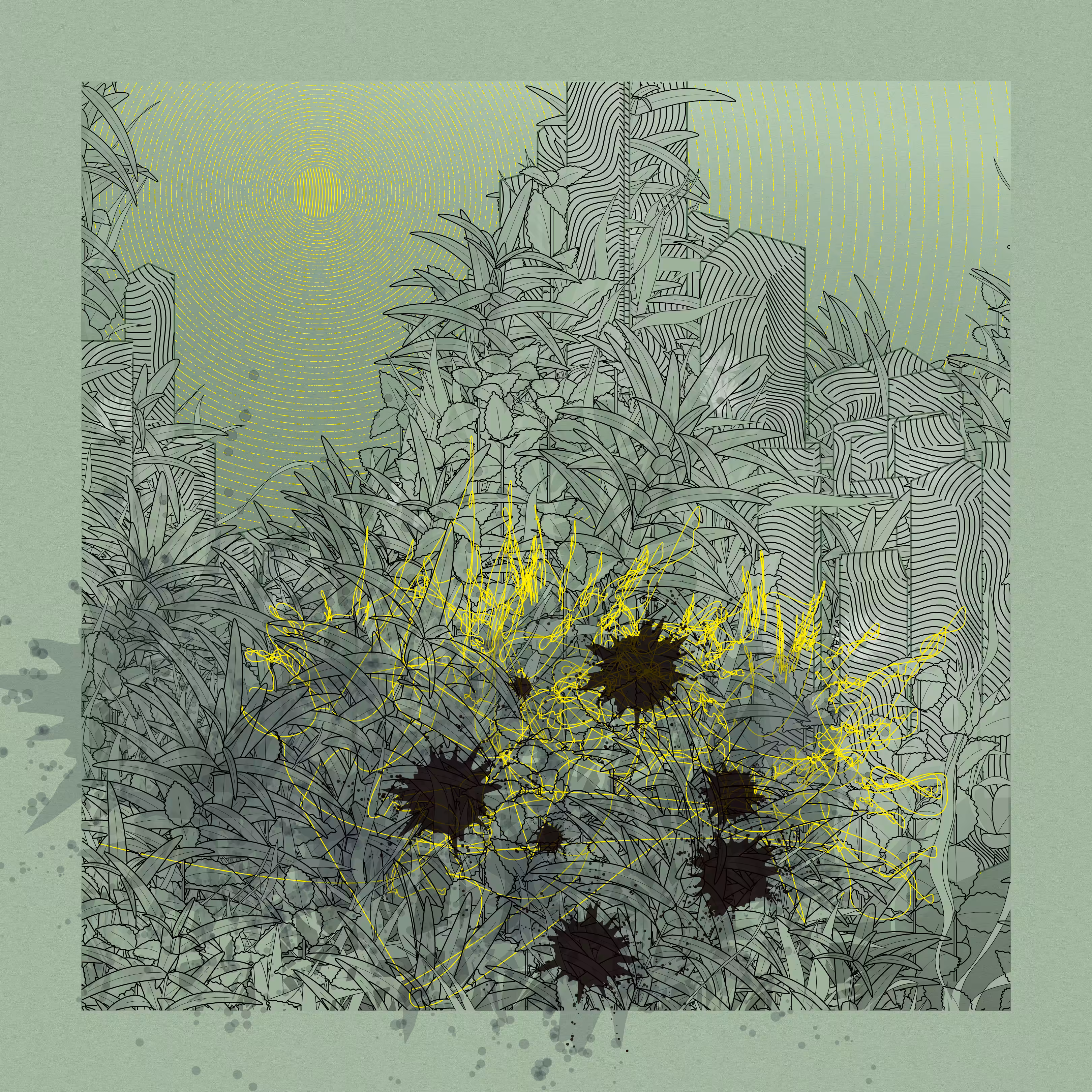 Landscape with Carbon Capture #39