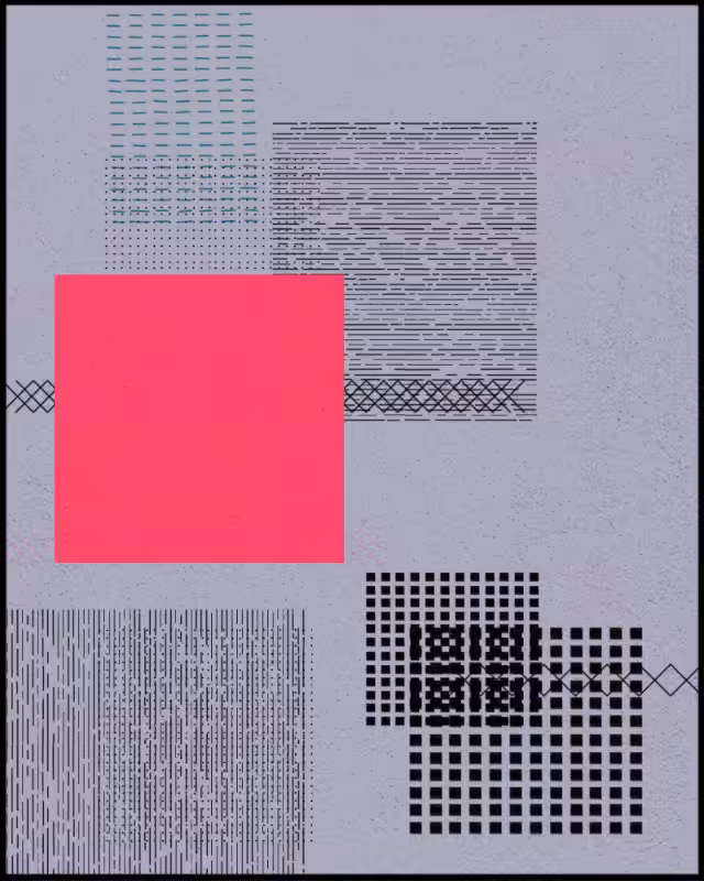 Dance of lines and shapes #48