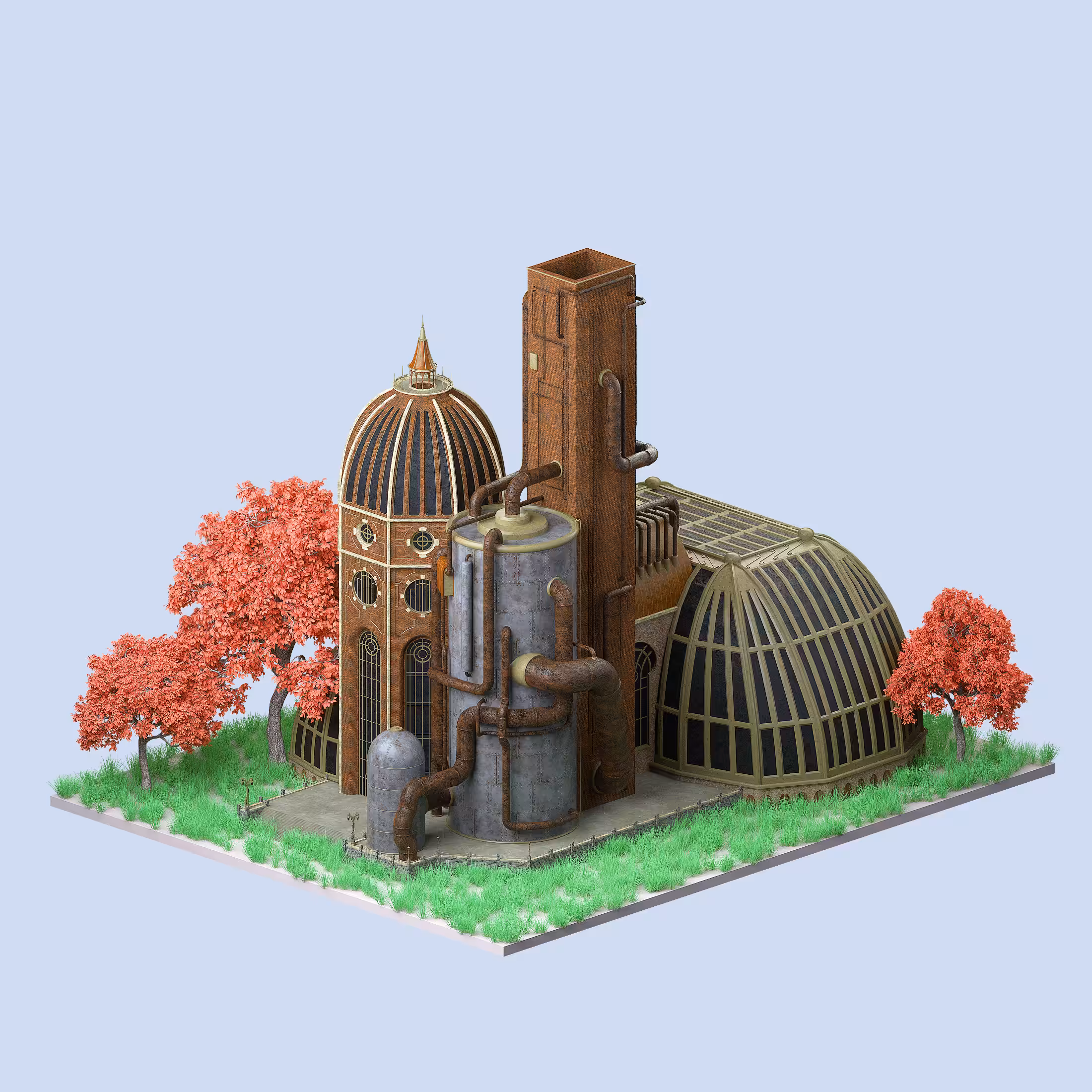Mini Homes No. 11 of 69 — Steampunk Factory