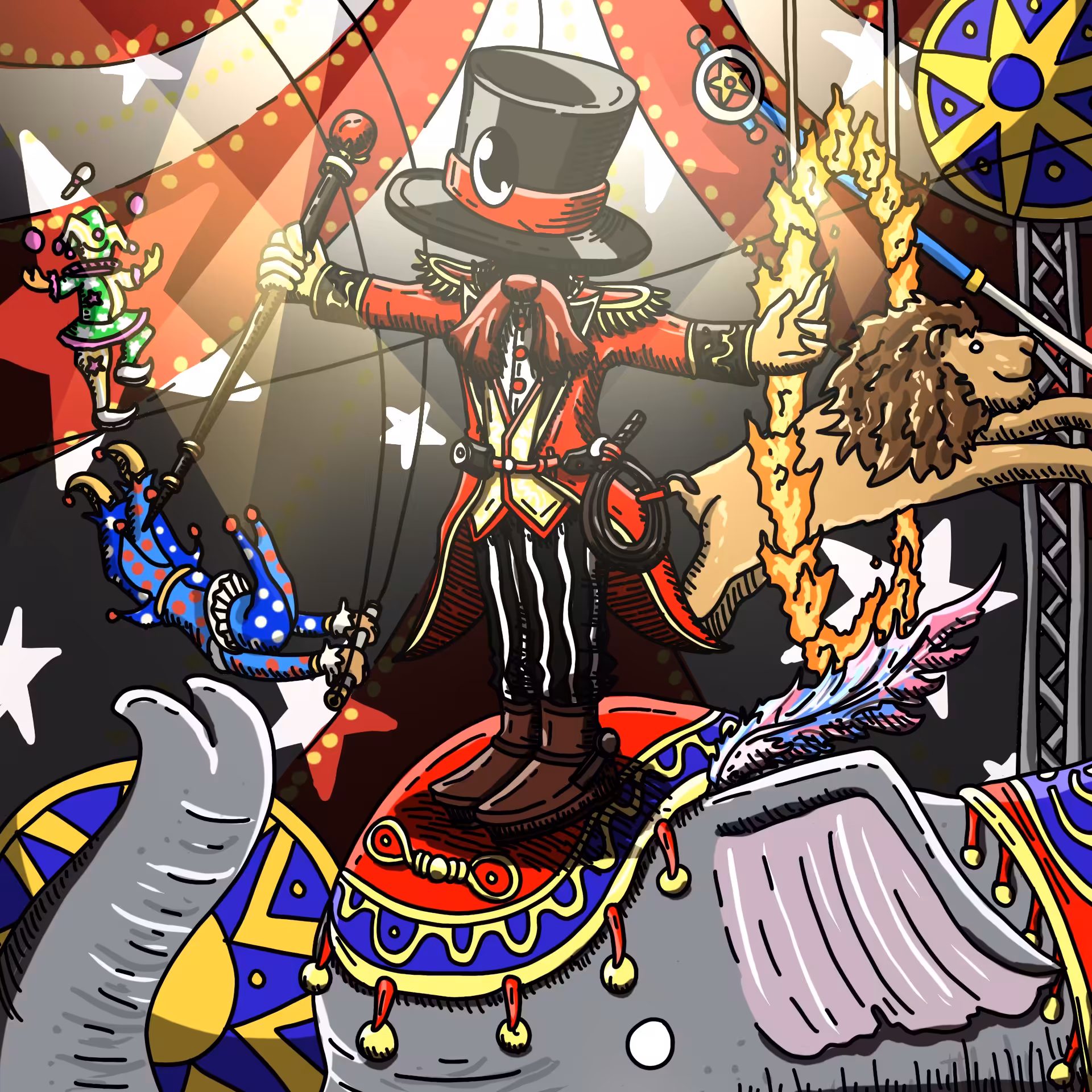 One eyed guys: Ringmaster OEG