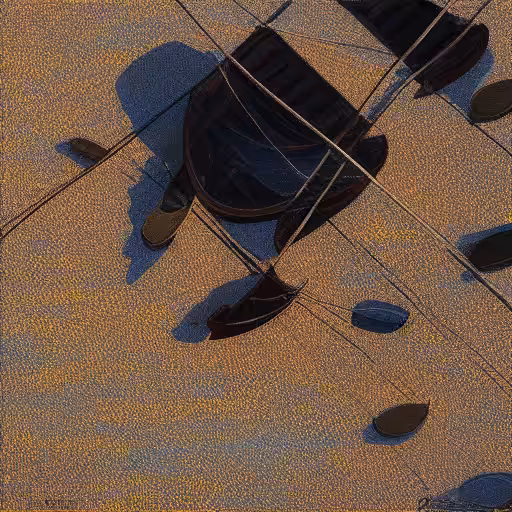 boats at sunset #23