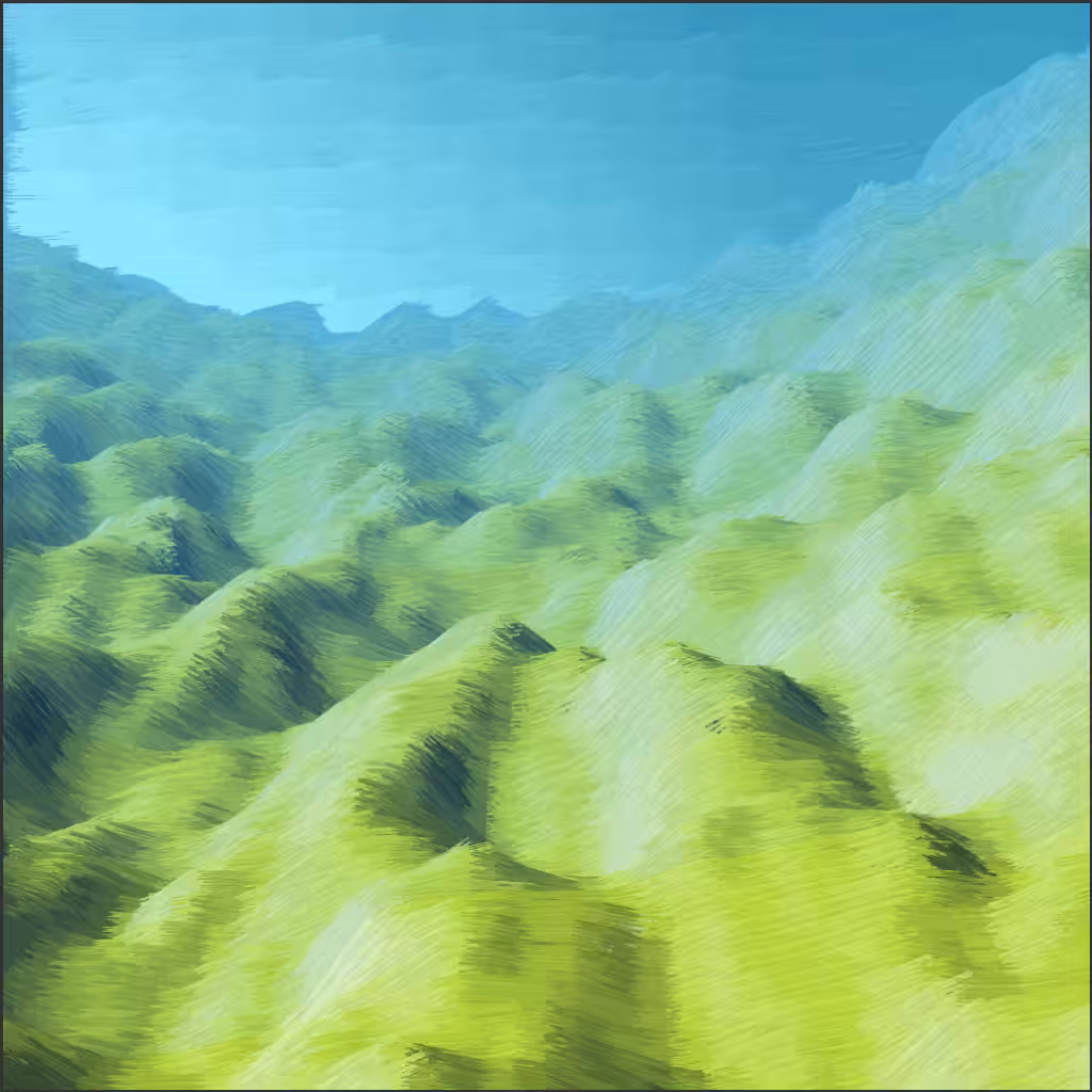 Lush Fields  #4