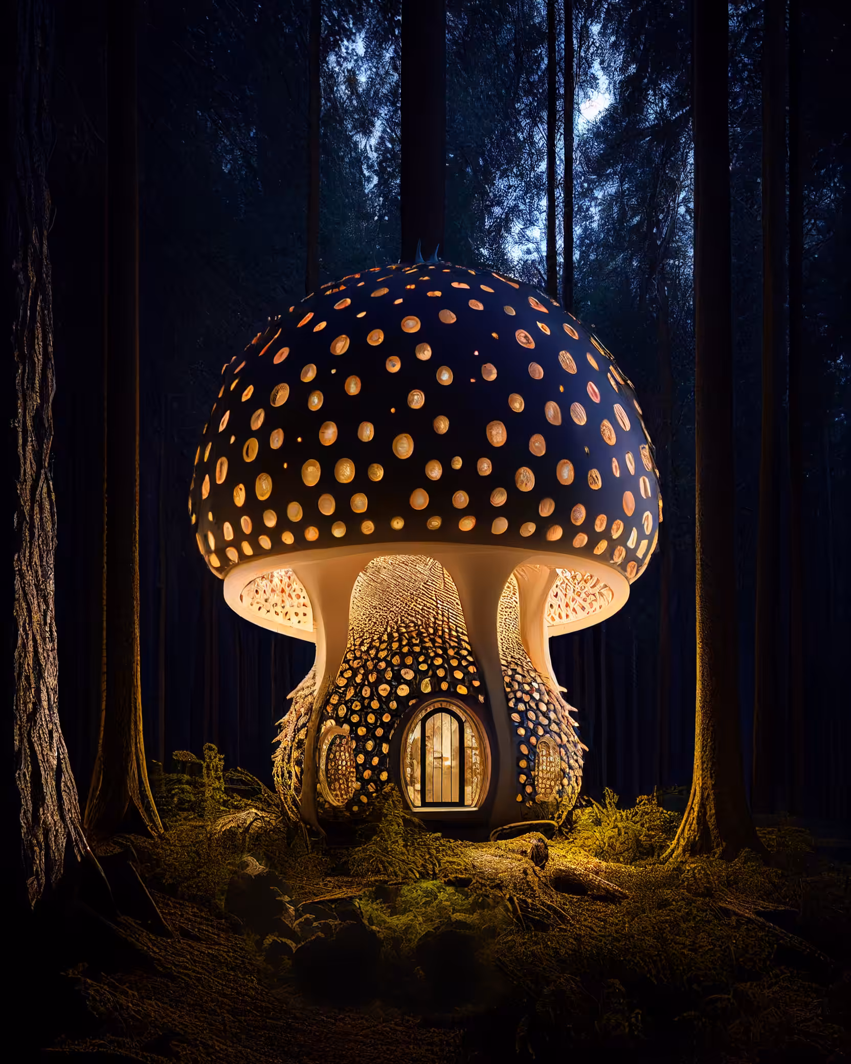 Magic Mushroom Treehouse