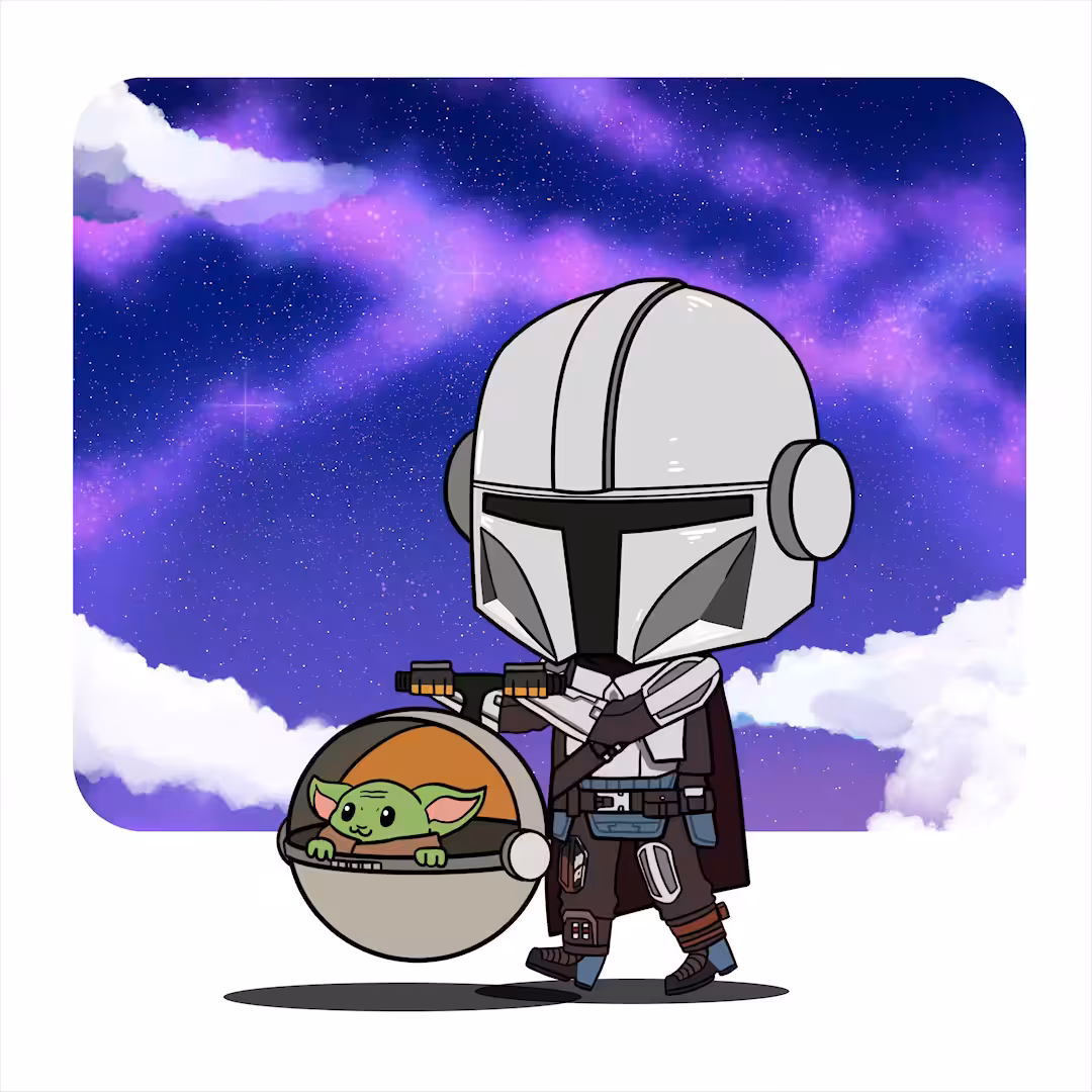 Go BaBy Go !! #438 [The Mandalorian and Baby Yoda]