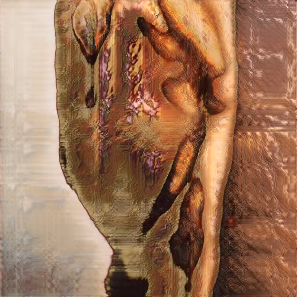 AI Generated Nude Portrait #7 Frame #232