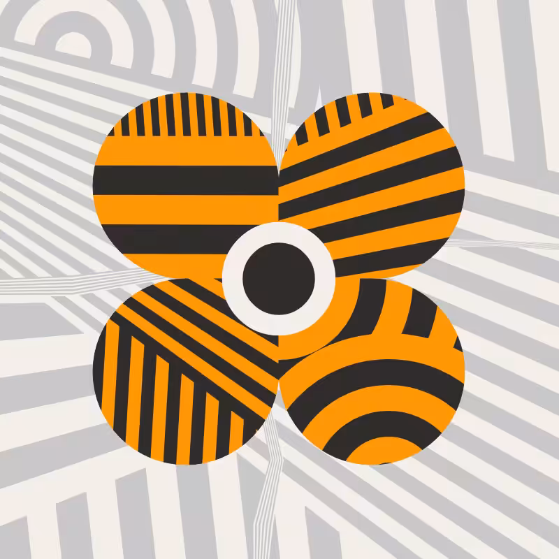 Dazzle Bloom: Big Orange #16