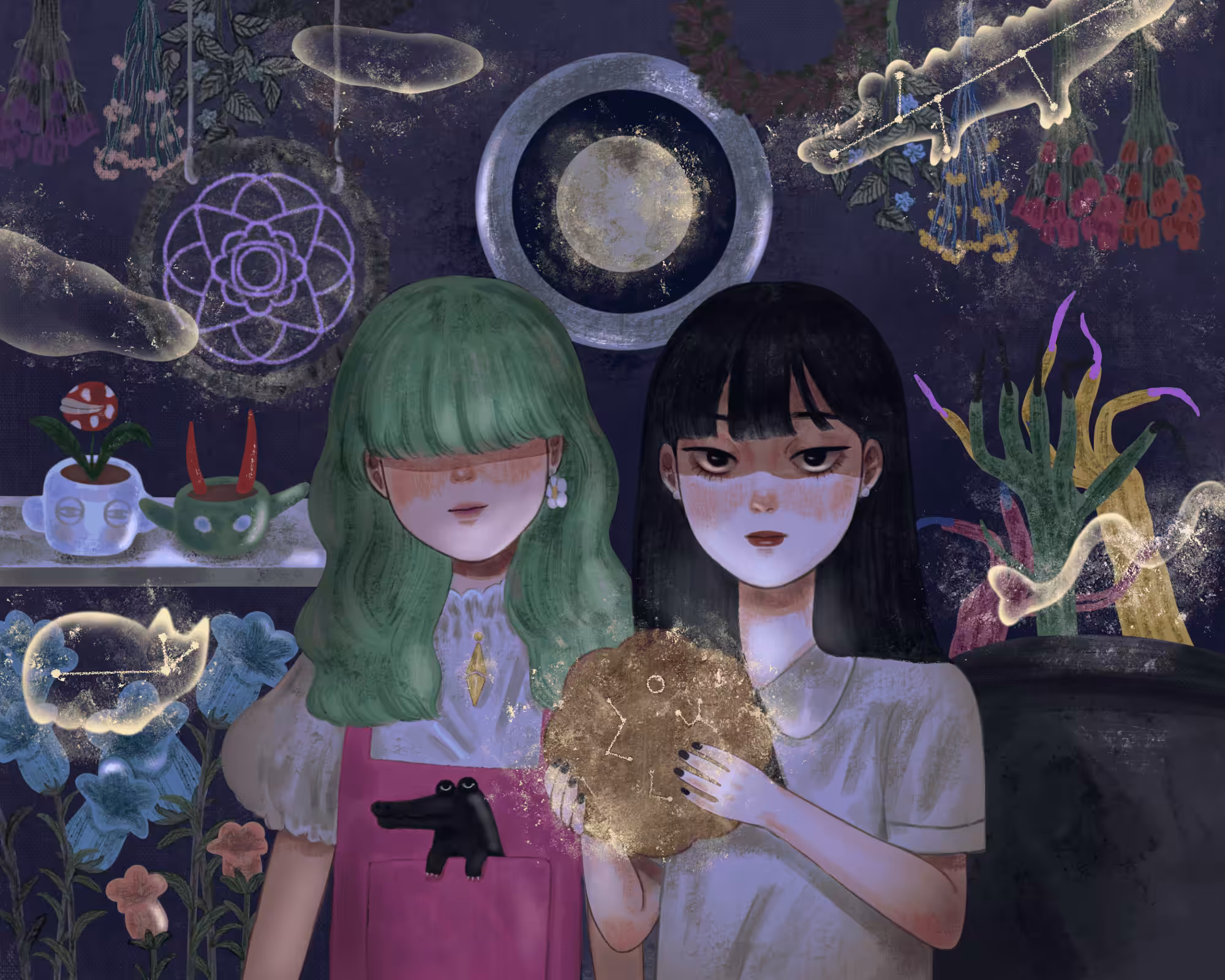 #002 magic dish, cucu n maya