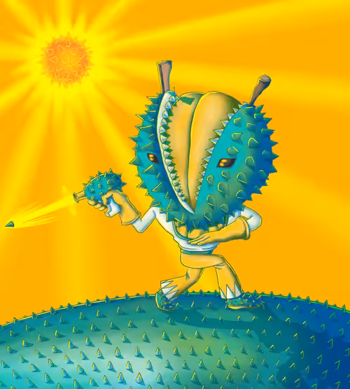 Alieniverse #021 (Alien Durian)