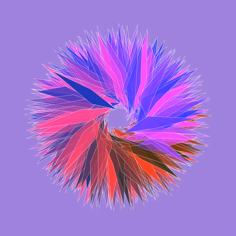 mosaic flower #48