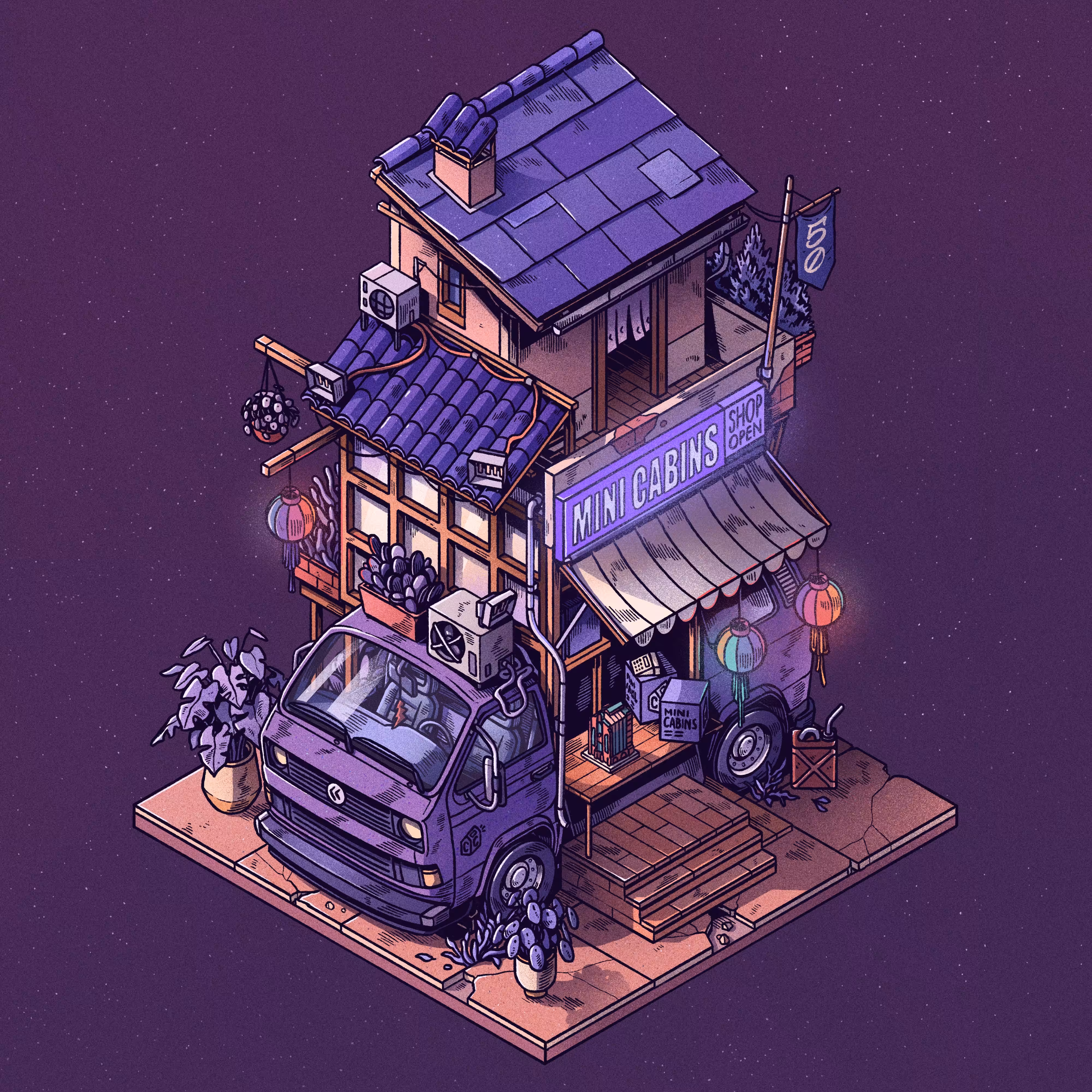 Curious Cabins #50: Caravan #506