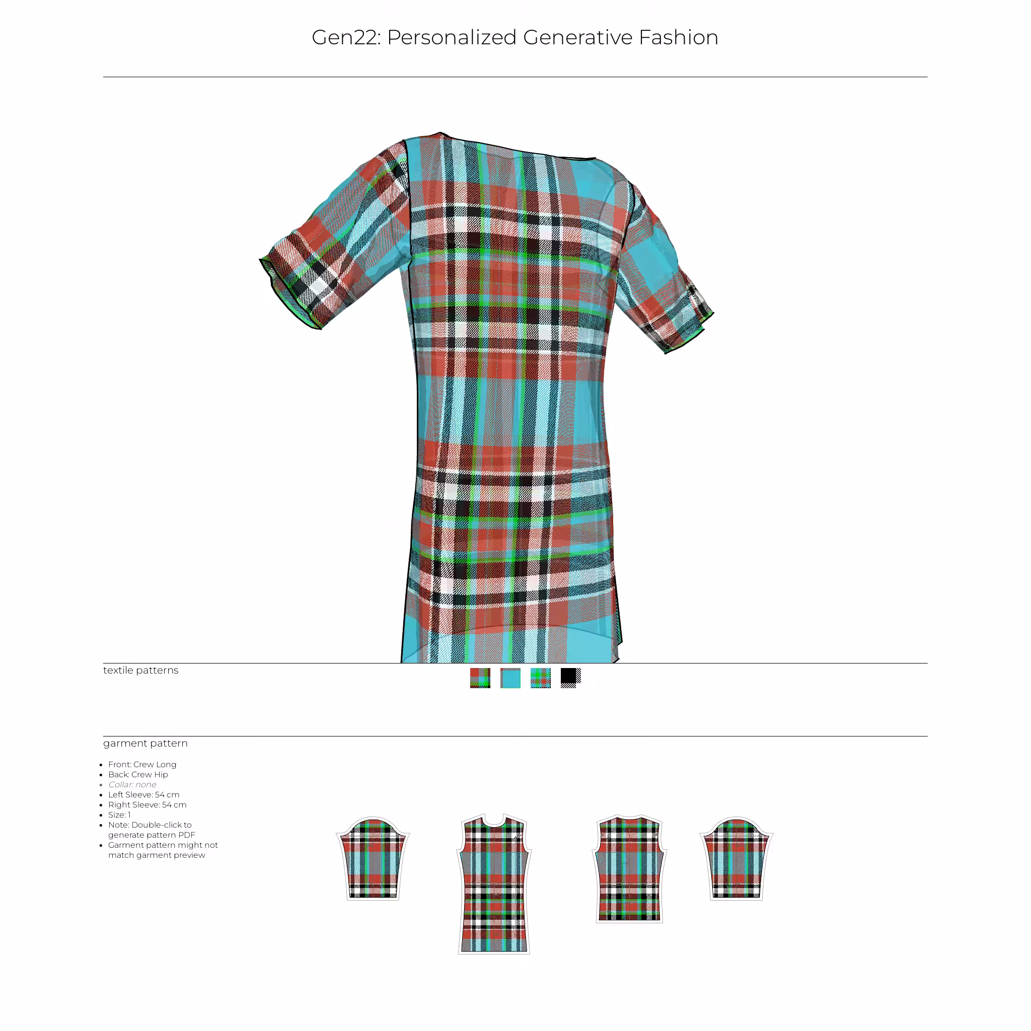 Gen22: Personalized Generative Fashion #104