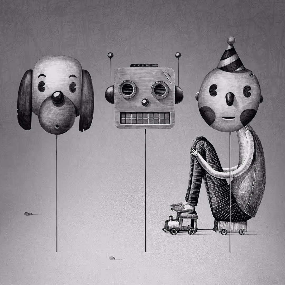 TOYS grayscale