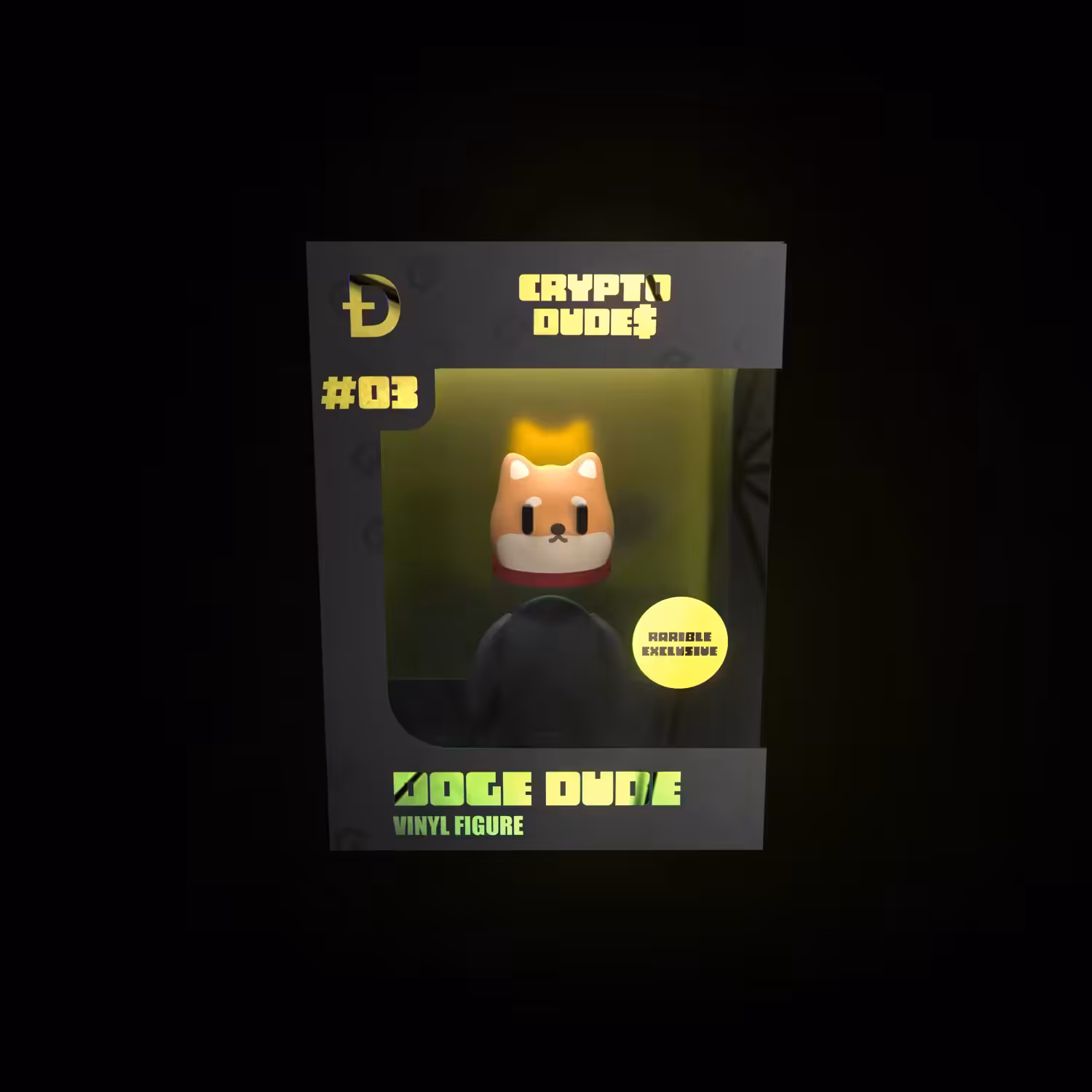 #03 DOGE DUDE – RARIBLE EDITION [CRYPTO DUDE$]
