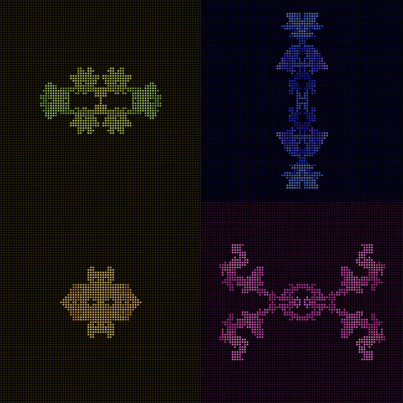 Dither Creatures 2x2 #57