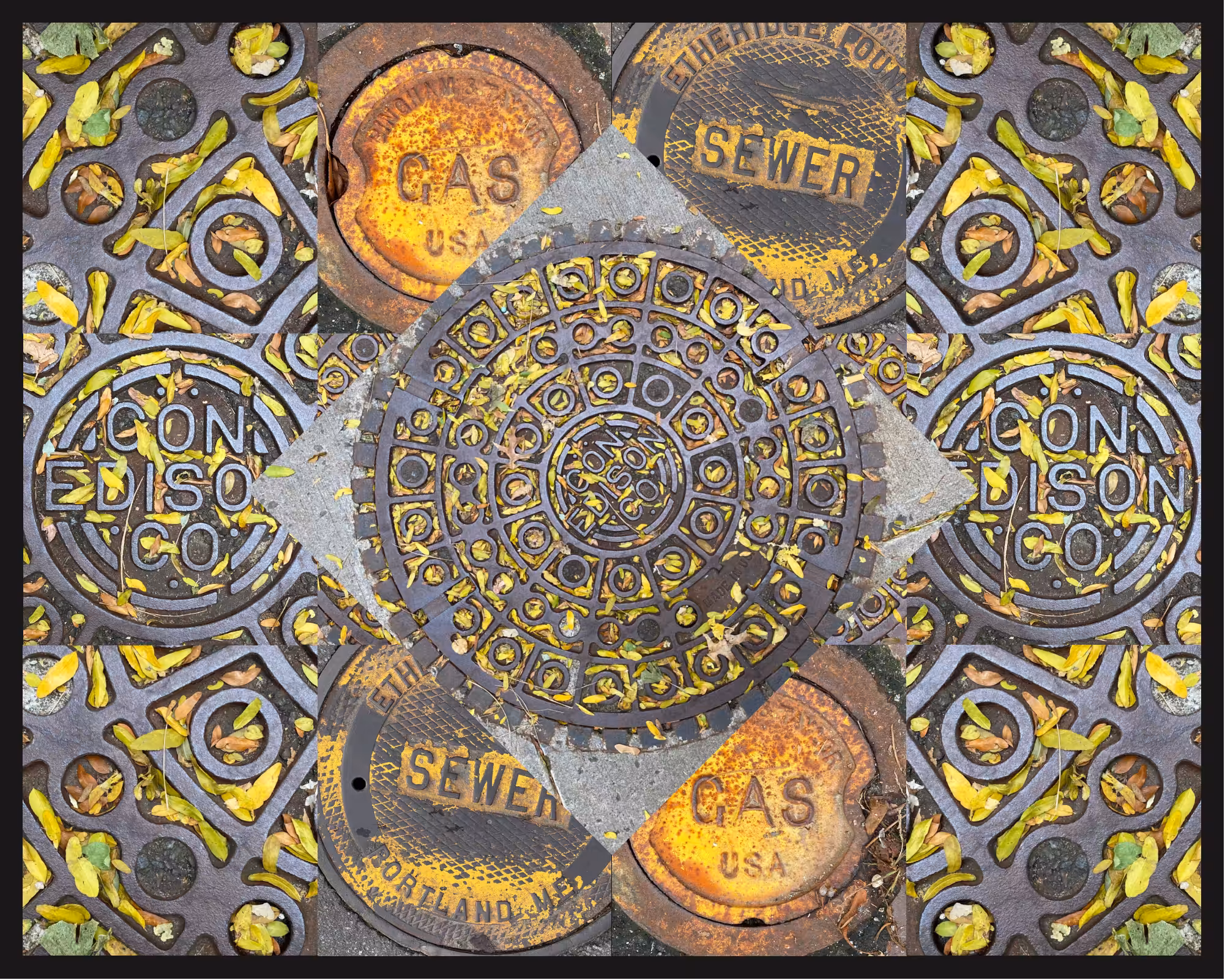 Street Grid - Gold Con Ed