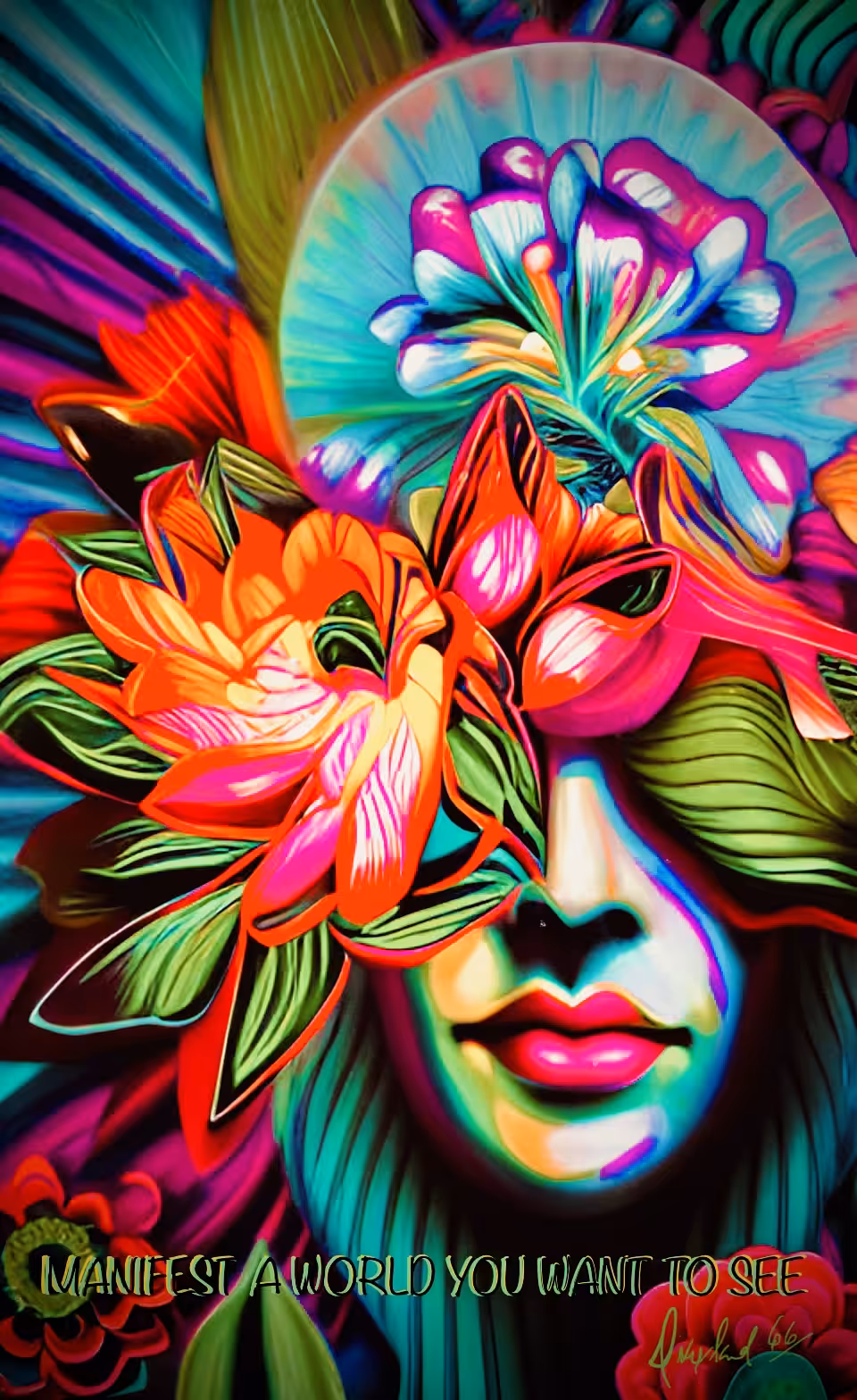 MANIFEST A WORLD YOU WANT TO SEE