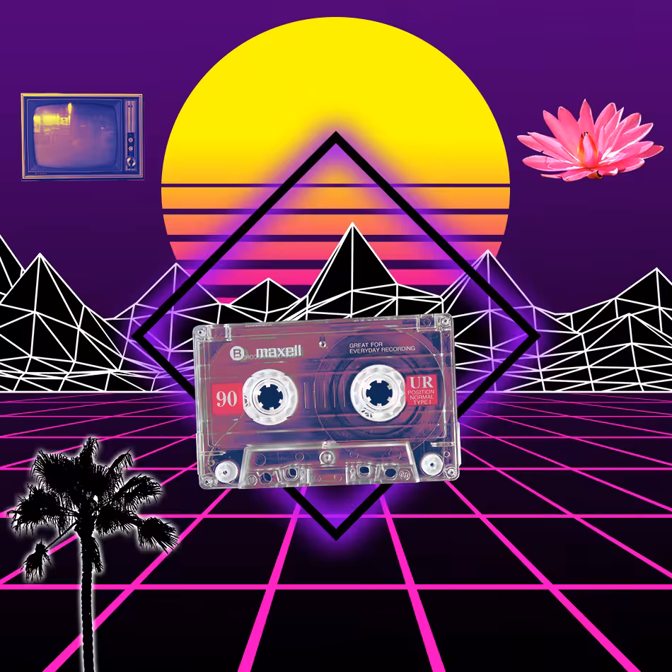 S Y N T H W A V E Nightlife Generator #58