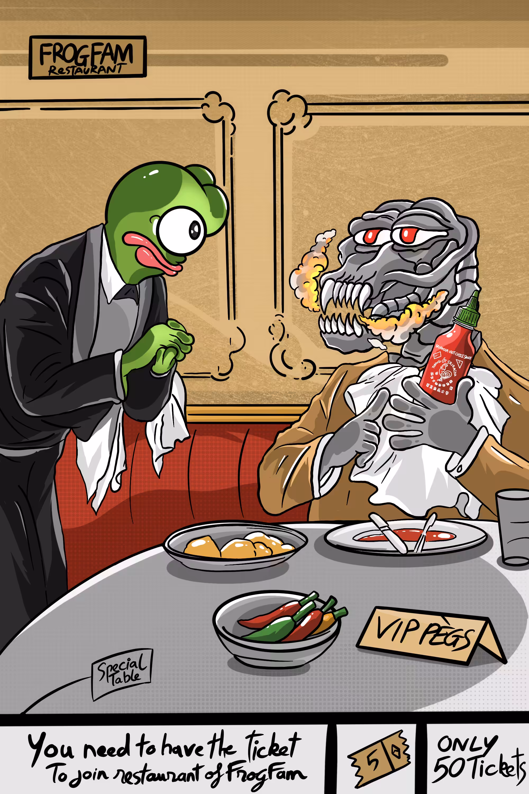 CAN I HAVE MORE SPICY?