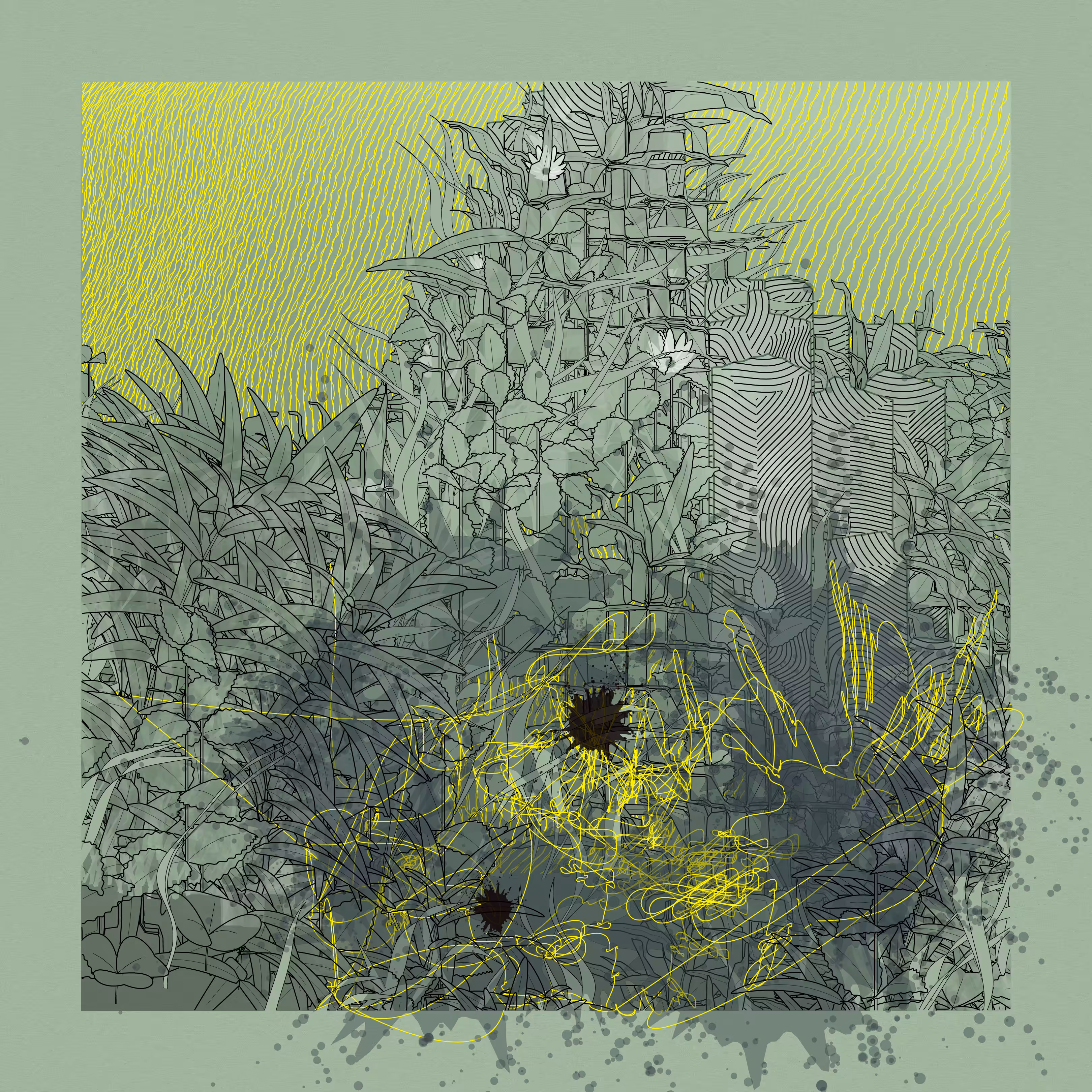 Landscape with Carbon Capture #7004