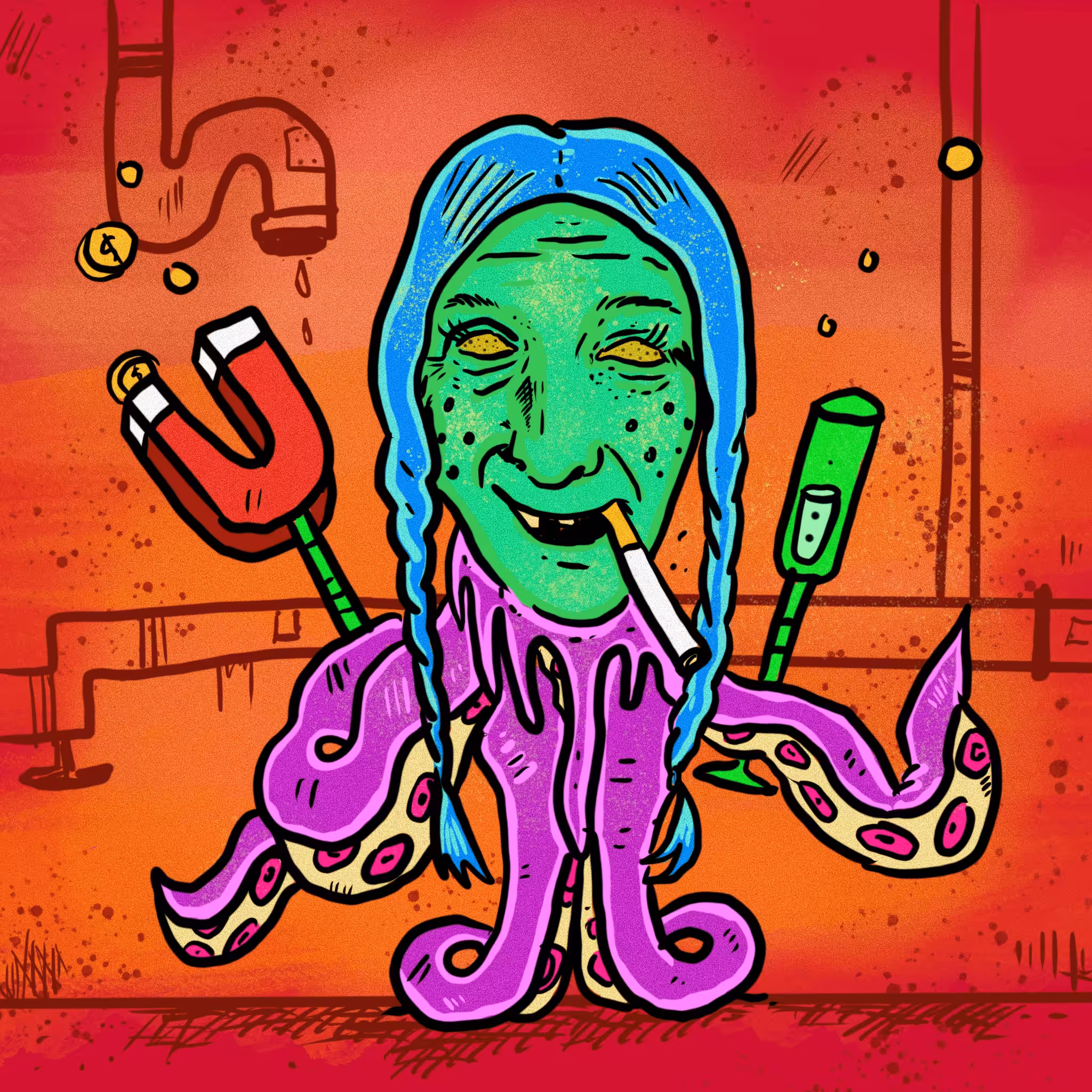 Olga the Drunk Cephalopod