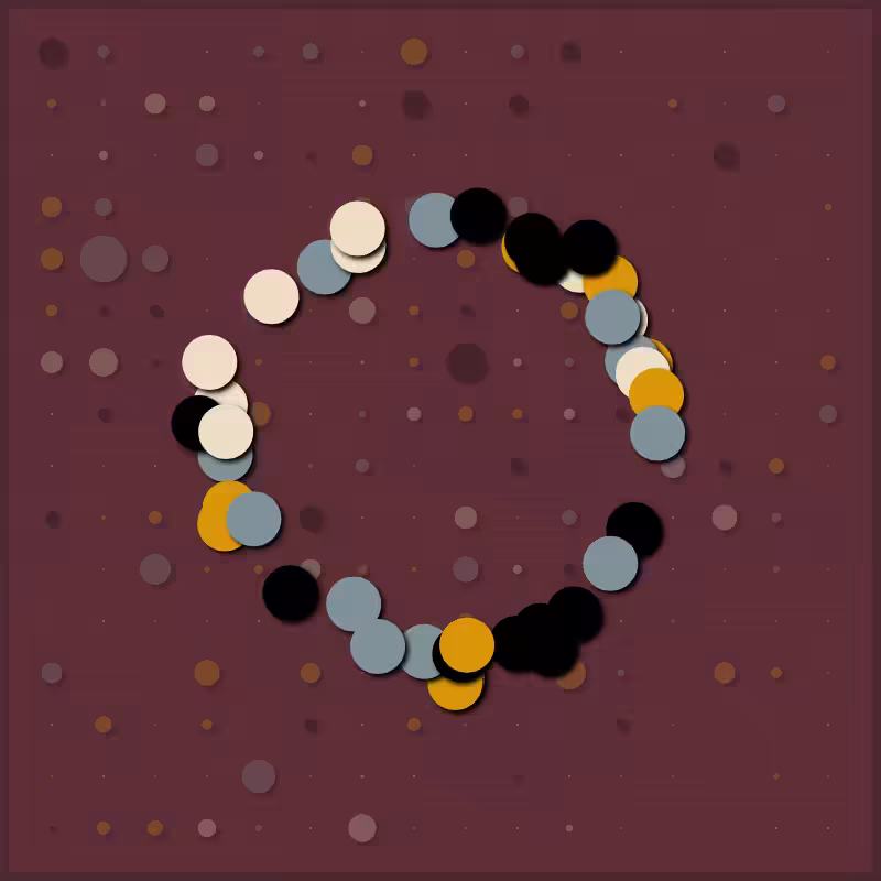 pulsating circles #1