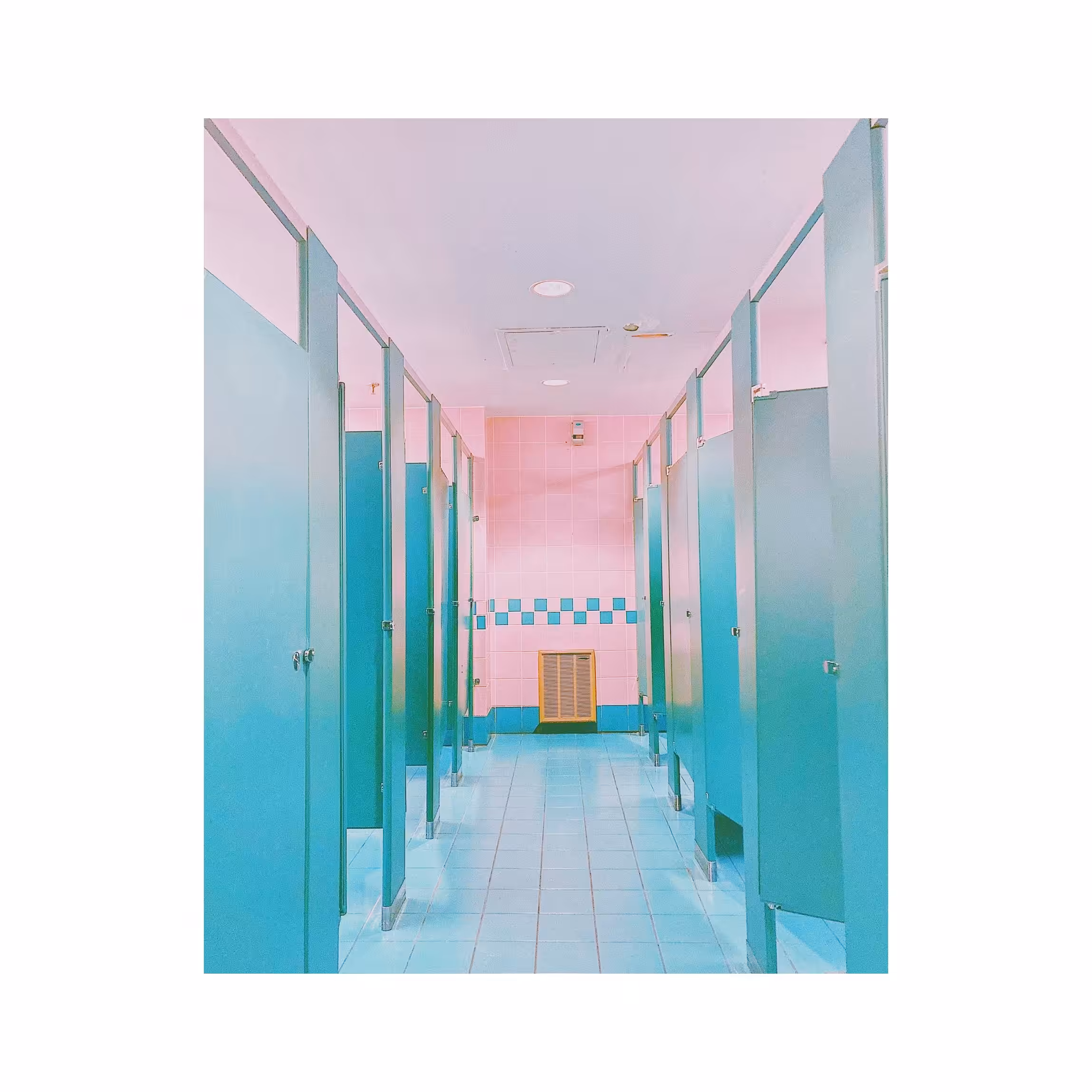 MallArchives: Pretty in Pink- Washroom