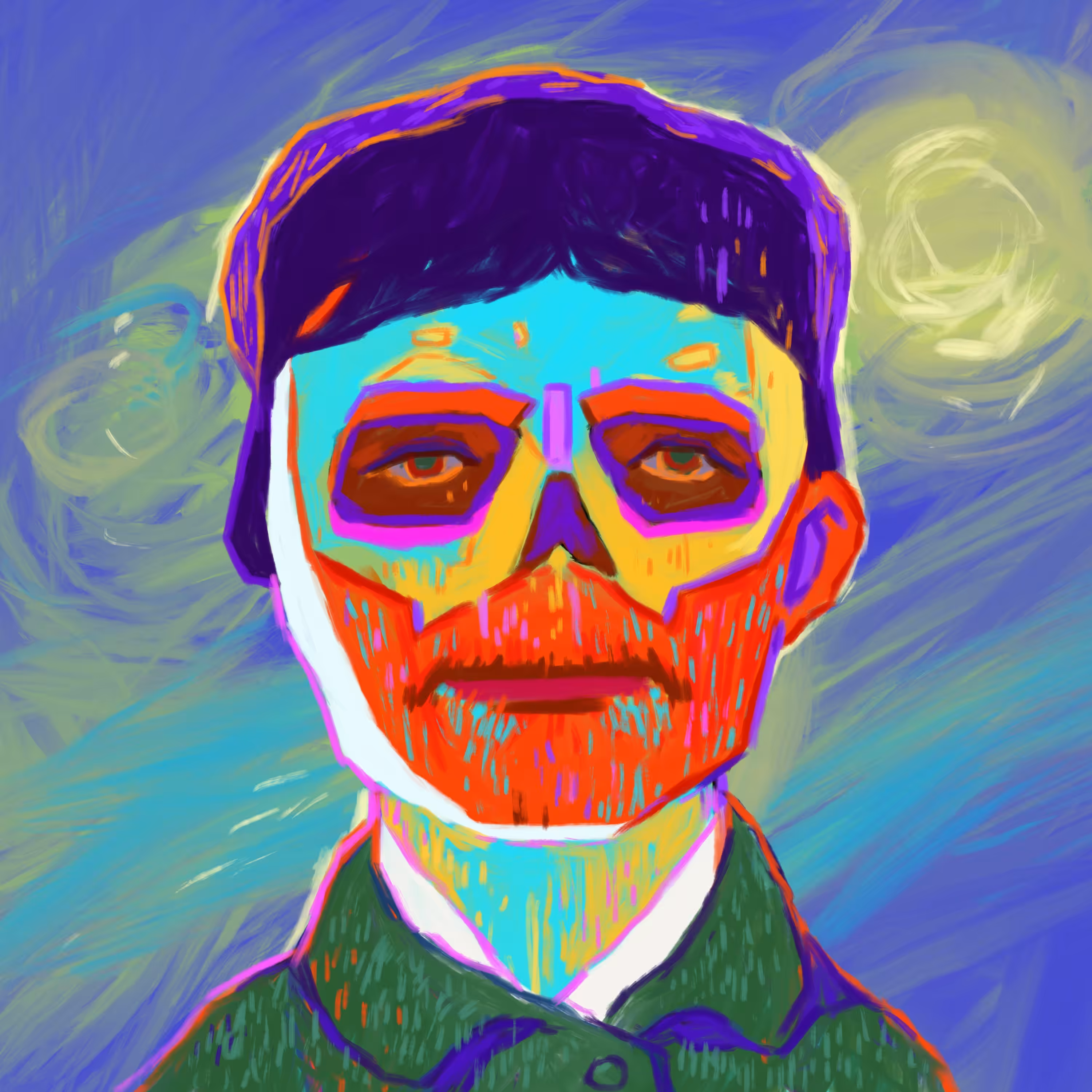 Skull Painting Vincent van Gogh
