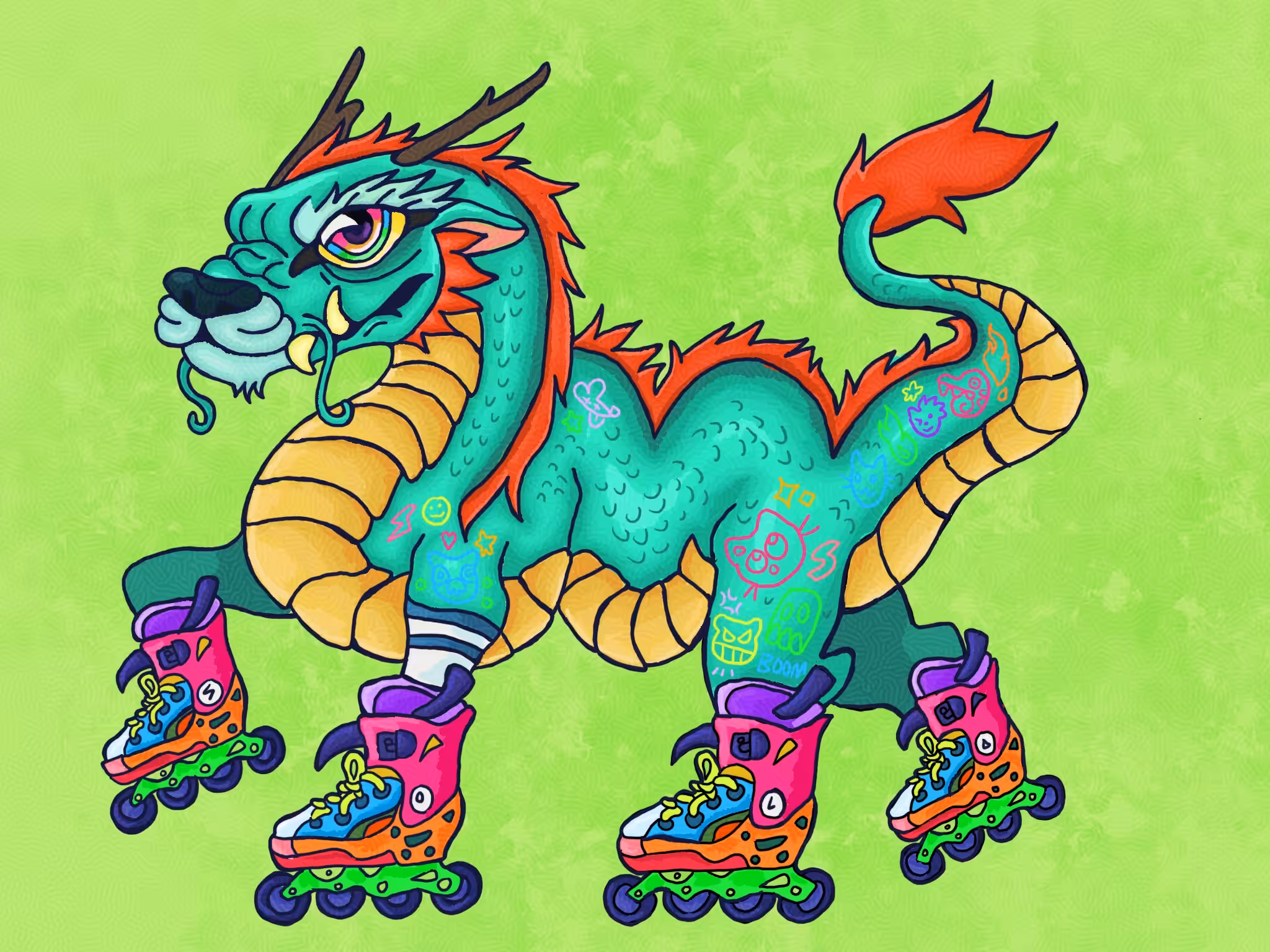 Roller Dragon
