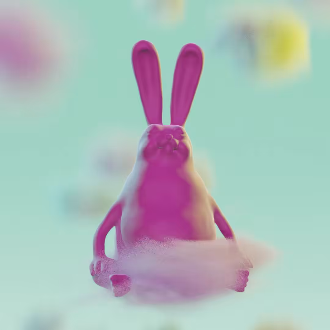 "BE HARE NOW" #590030