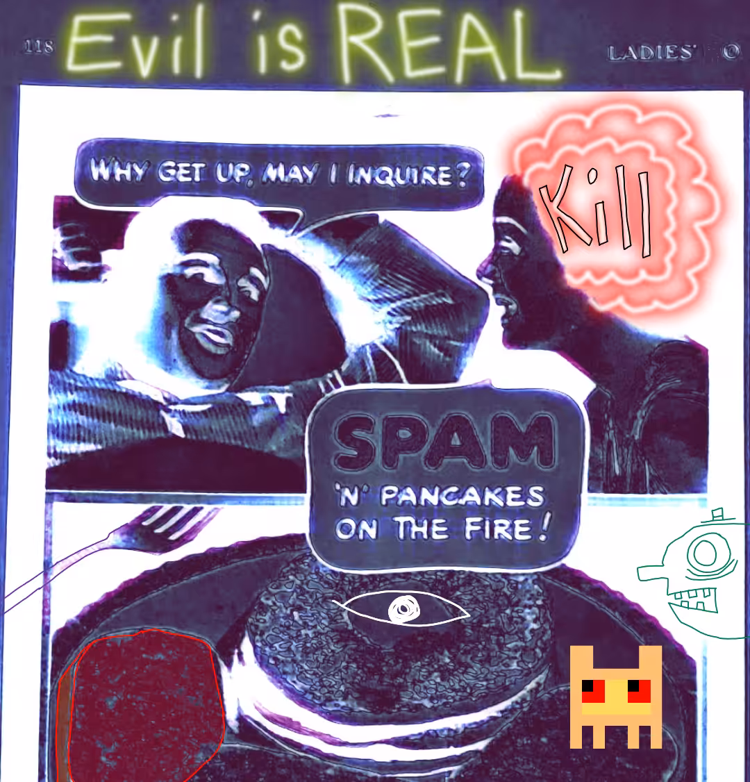 "Evil is Real" by Richard F. Yates (Holy Fool)