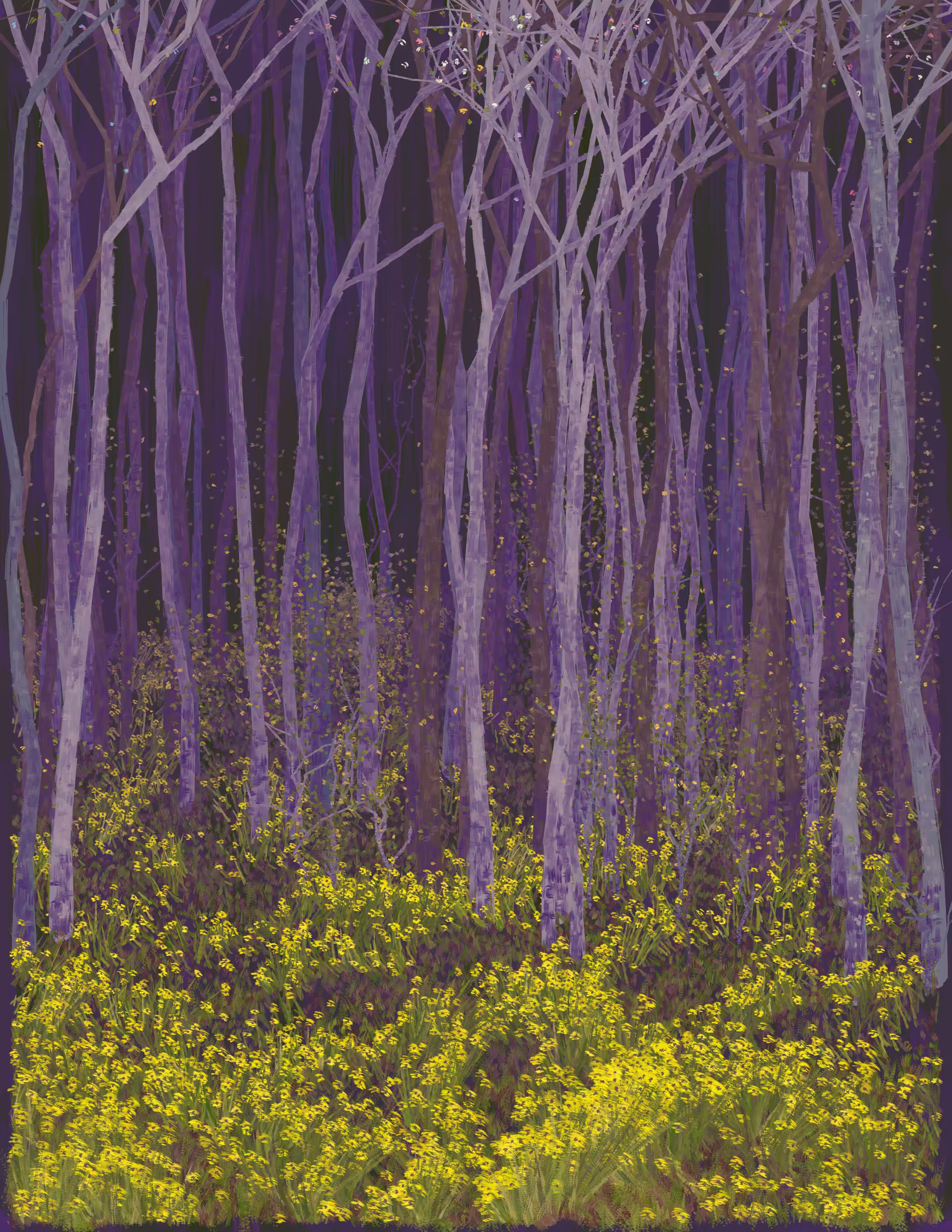 Rodeo posts: Purple Deep